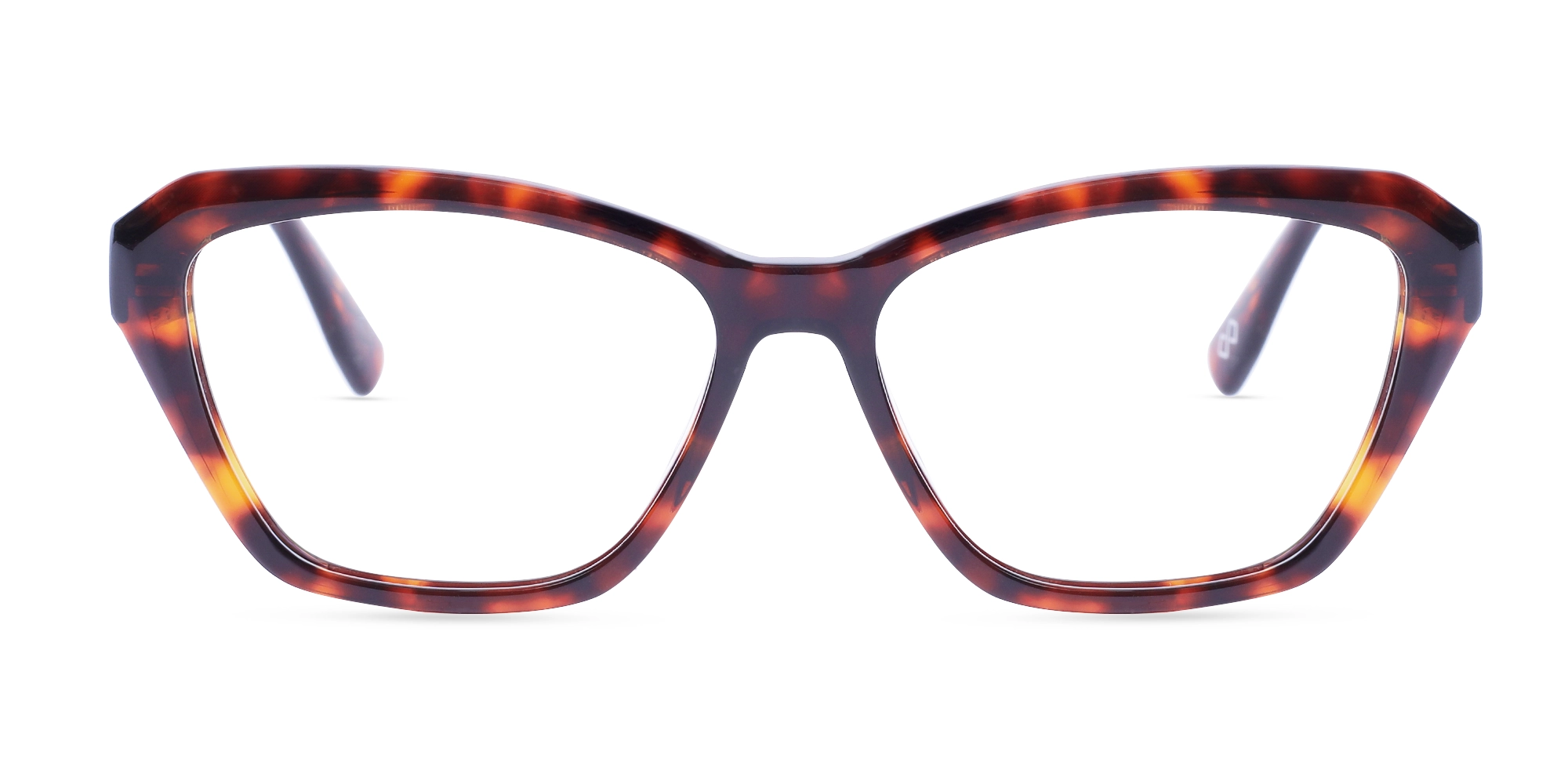 Red Tortoise Square Glasses-1