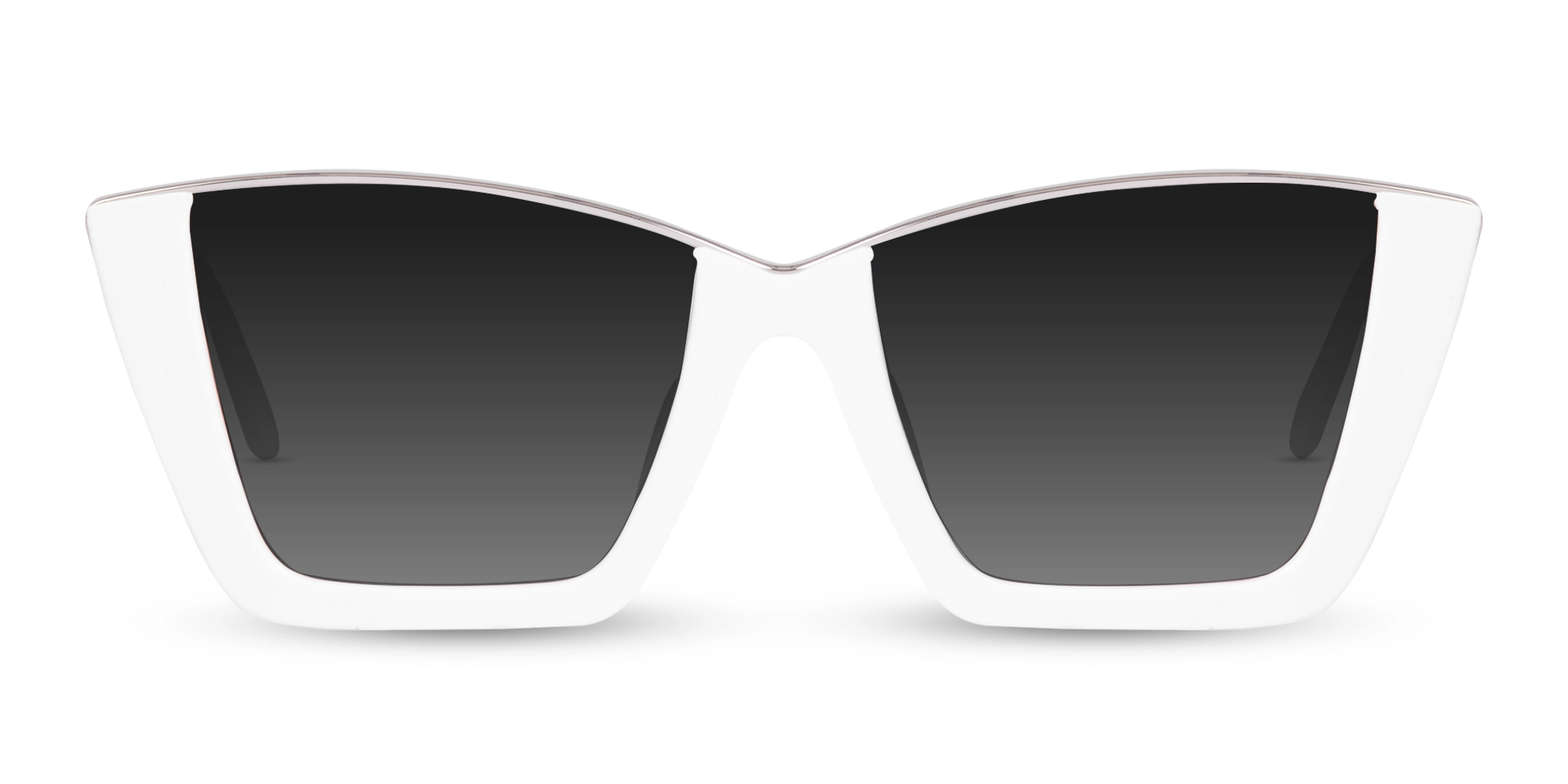 White Sunglasses Women-1