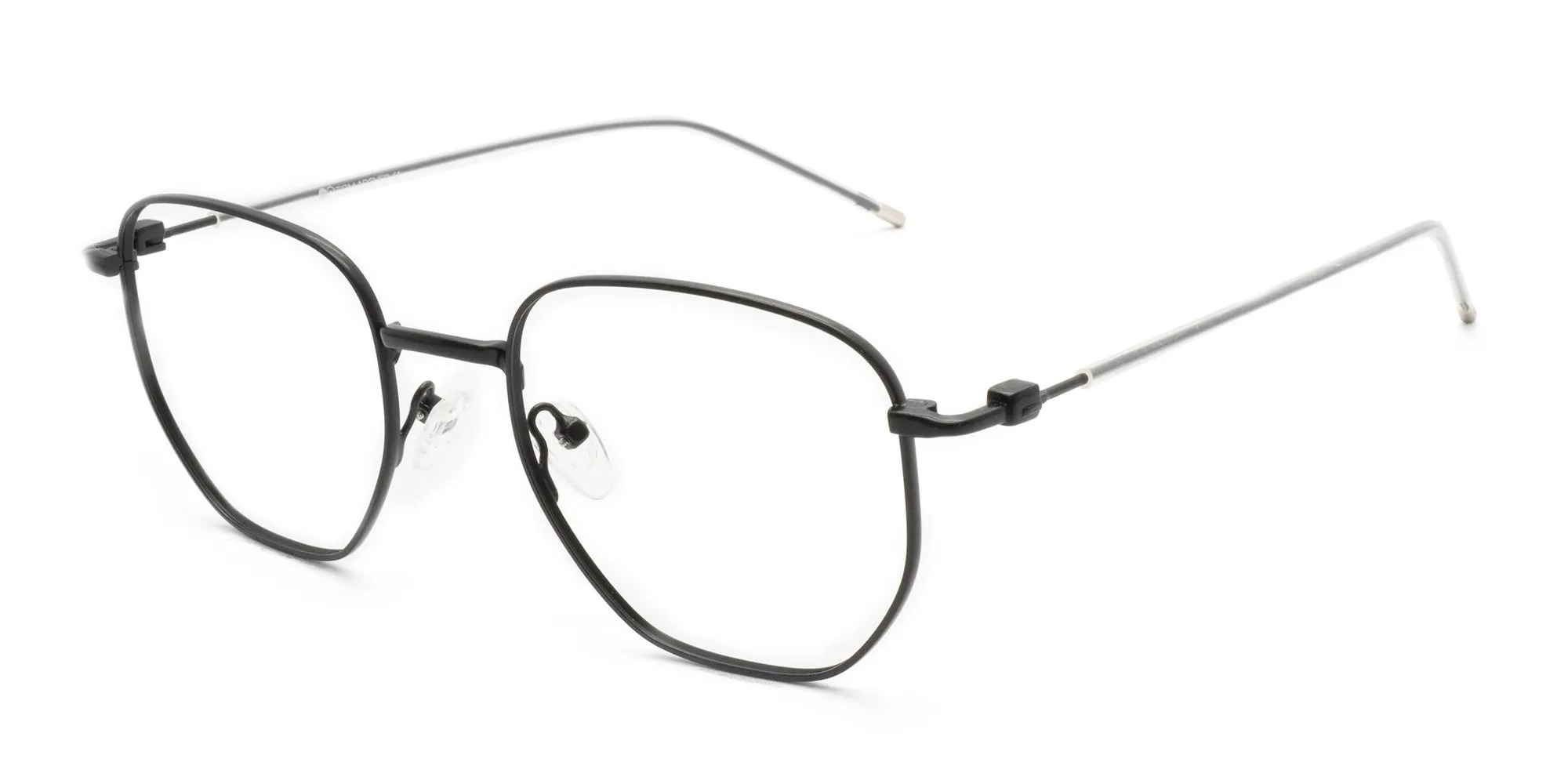 Hexagon Wire Frame Glasses-2