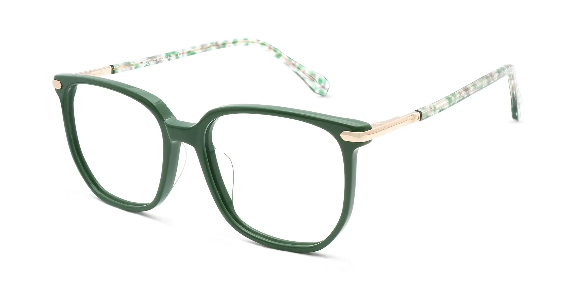 Green Frame Glasses