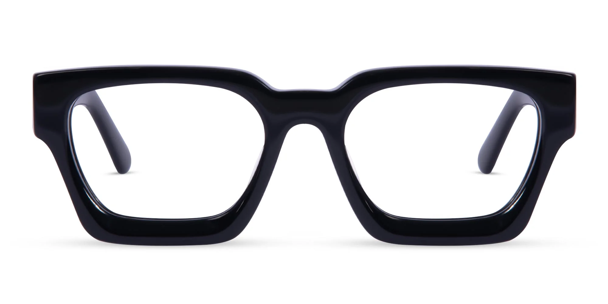Black Square Frame Eyeglasses