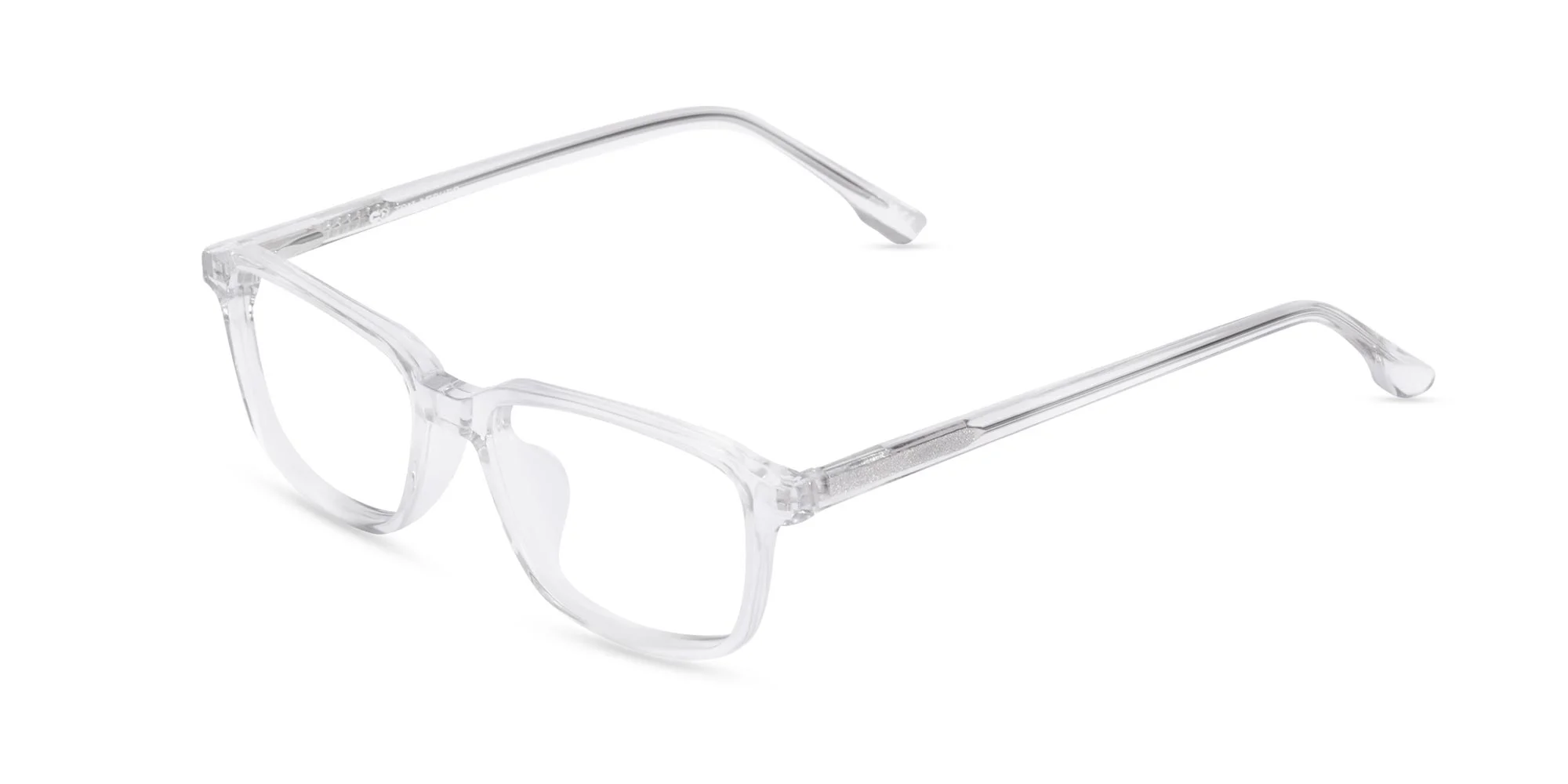 Clear Rectangle Eyeglasses-1