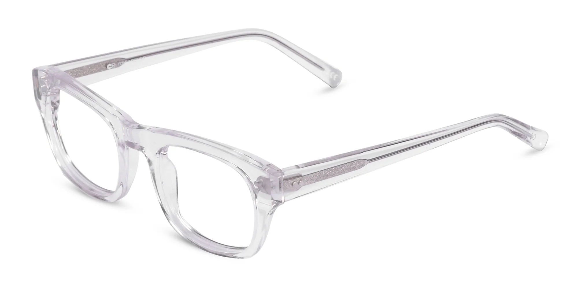 Clear Rectangle Eyeglasses