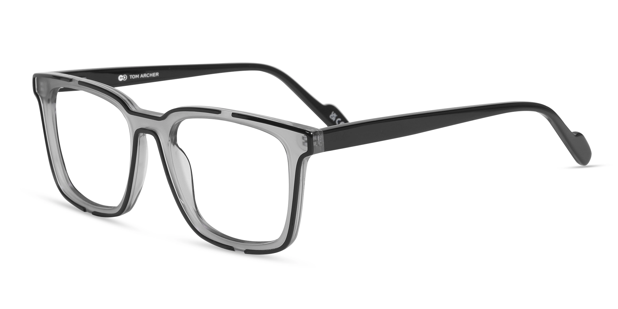 Grey & Black Acetate Reading Glasses