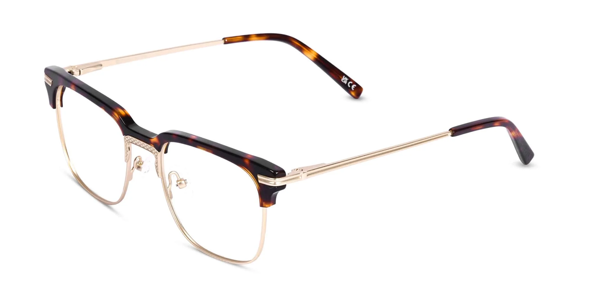 Tortoise Shell And Gold Glasses