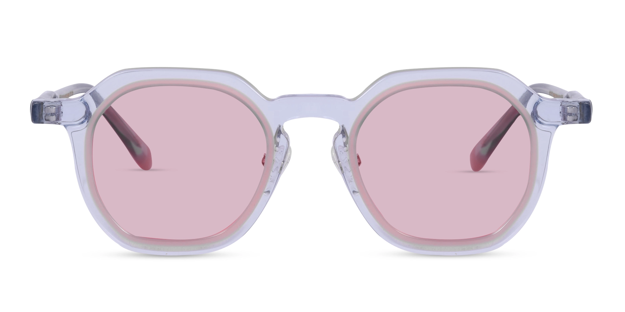 Designer Geometric Frame Glasses