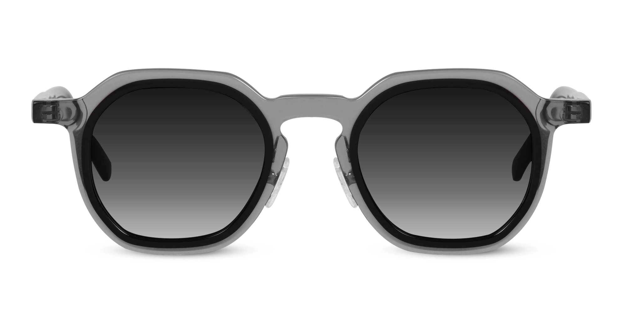 Transparent Grey Sunglasses-1