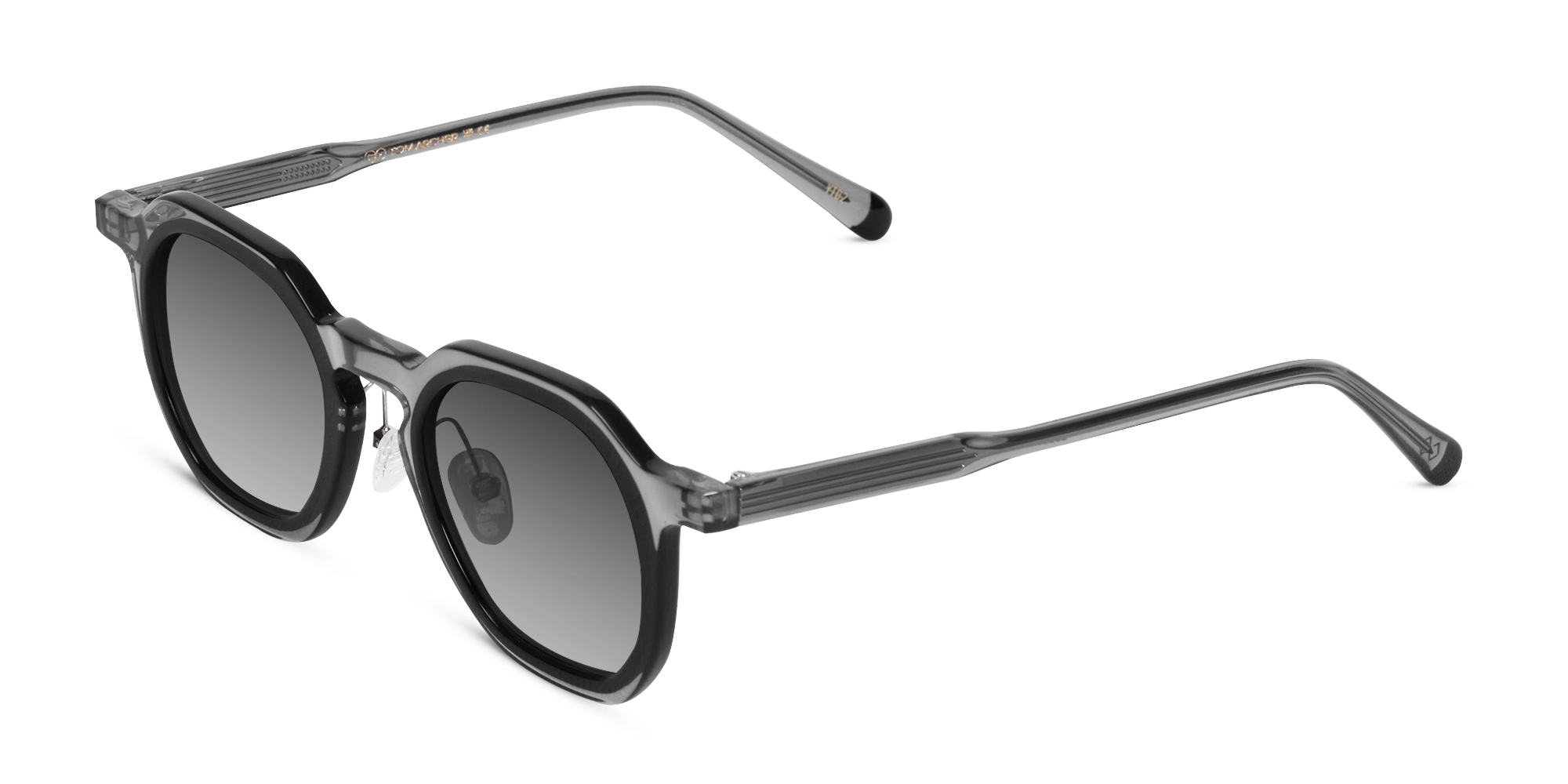 Transparent Grey Sunglasses