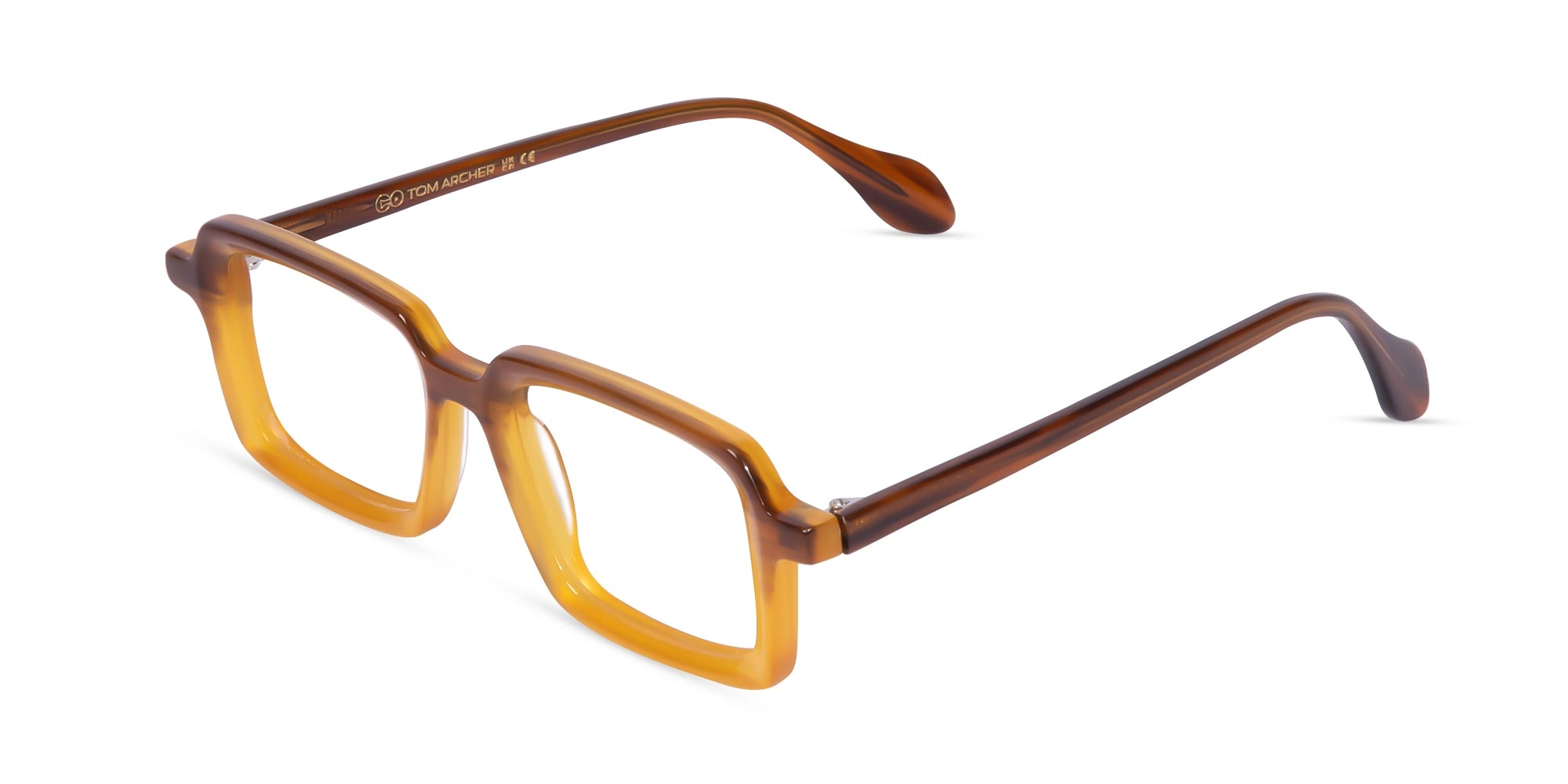 Rectangle Brown Glasses-1