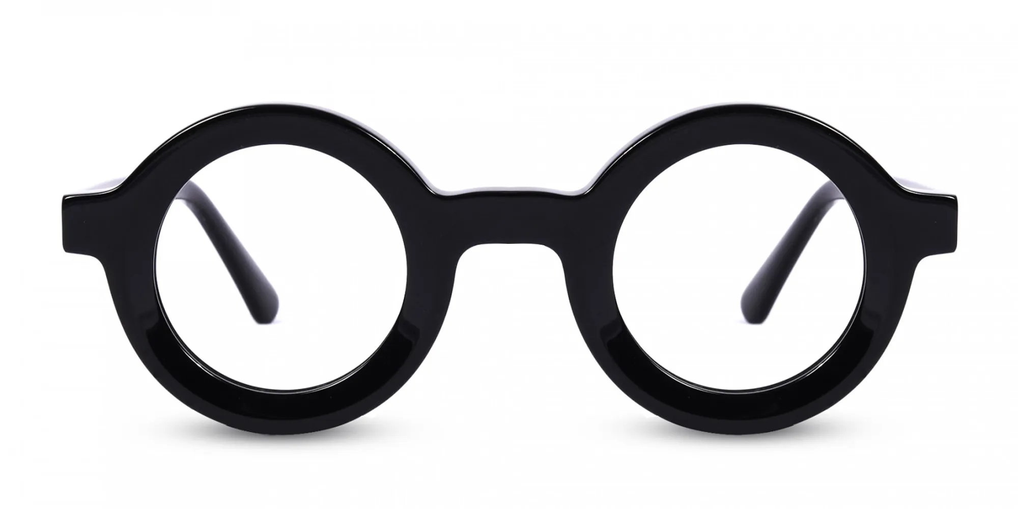 Black Round Glasses Frames