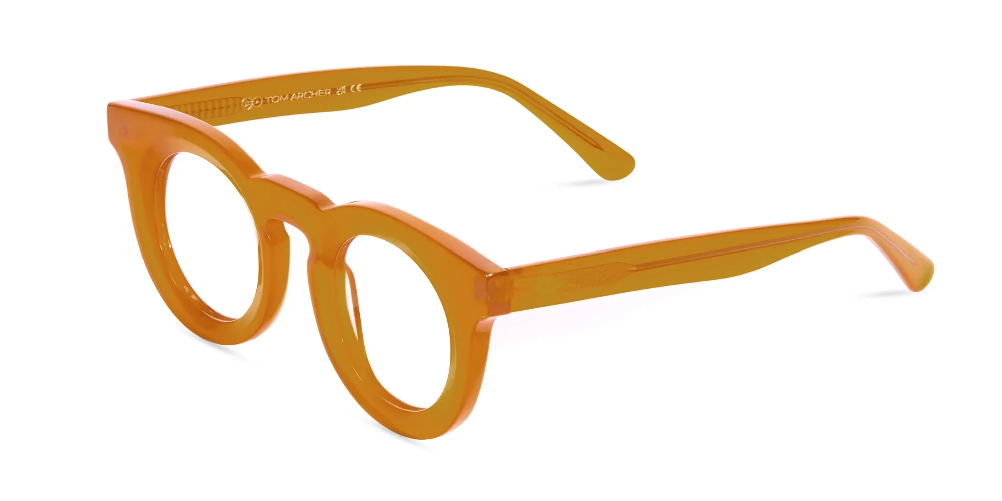 Round Gold Eyeglass Frames