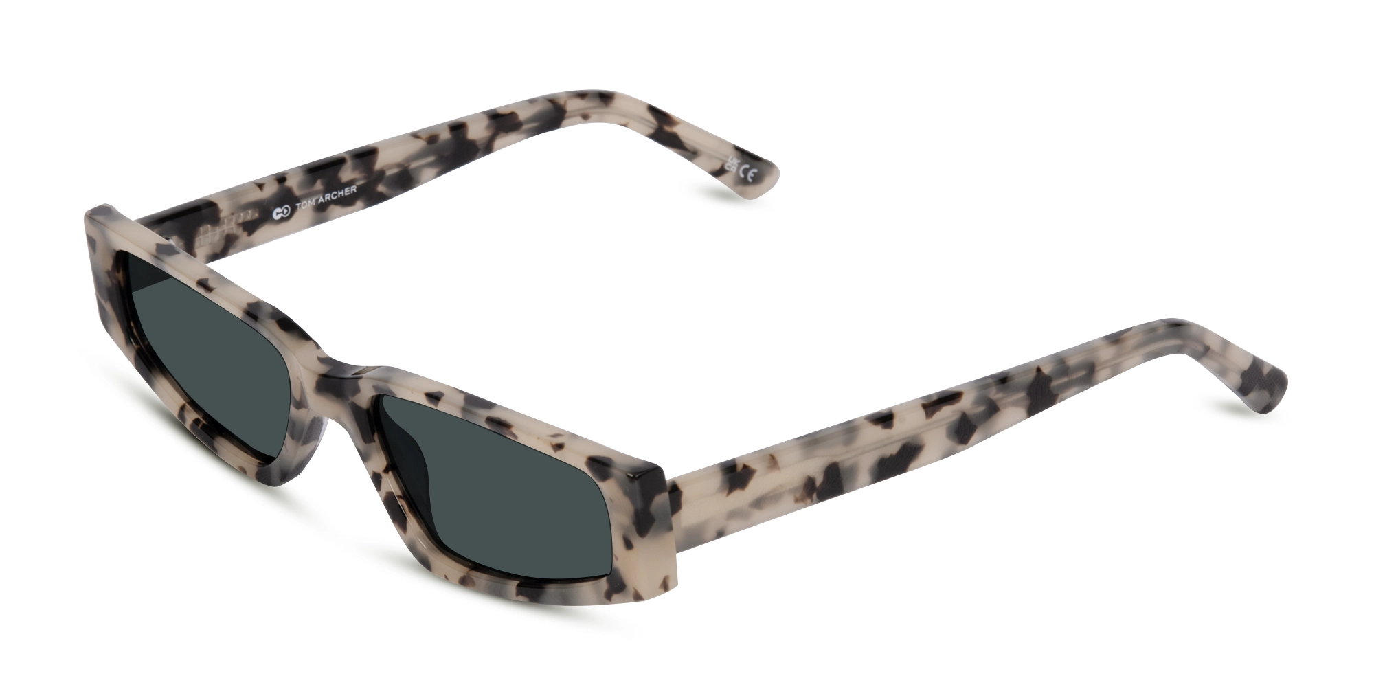 Small Rectangle Cat Eye Sunglasses