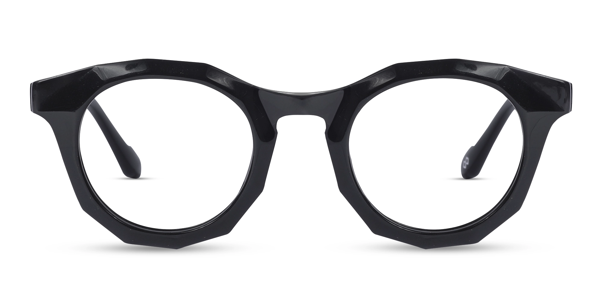 Black Keyhole Glasses