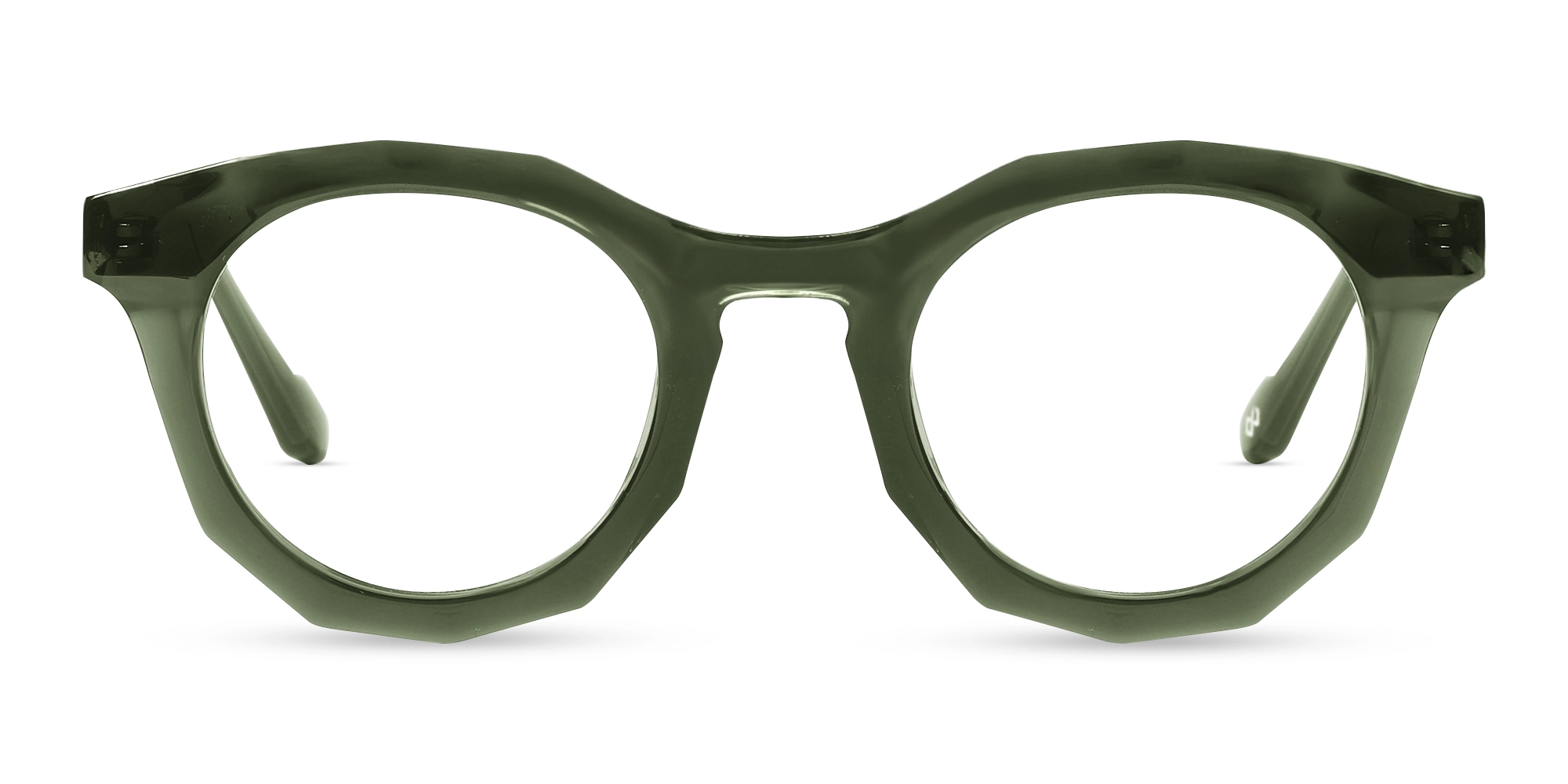 Dark Green Eyeglasses