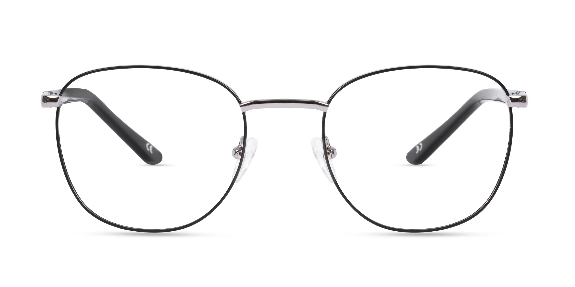 Round Thin Metal Frame Glasses-1