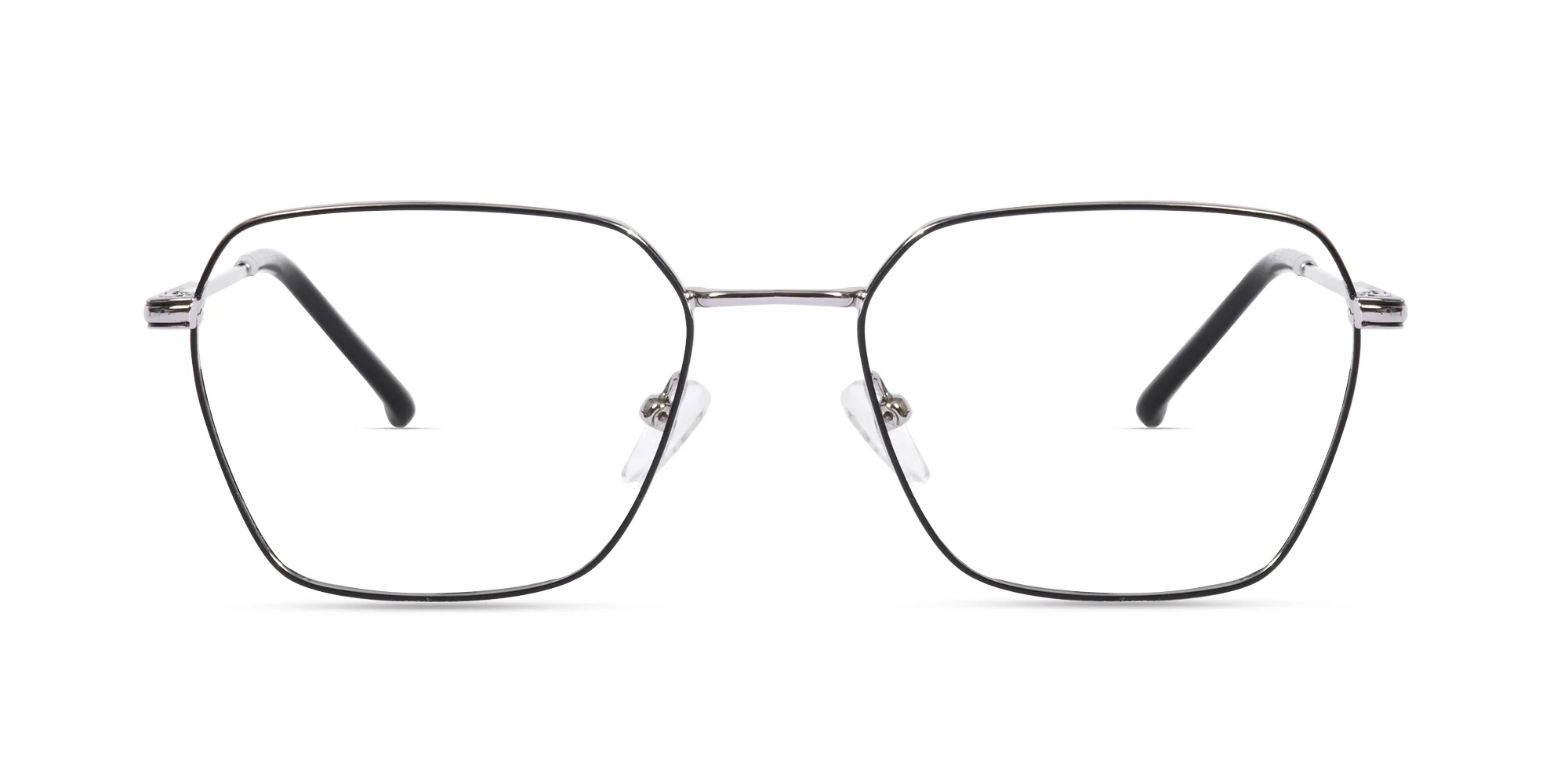 Silver Metal Eyeglass Frames-1