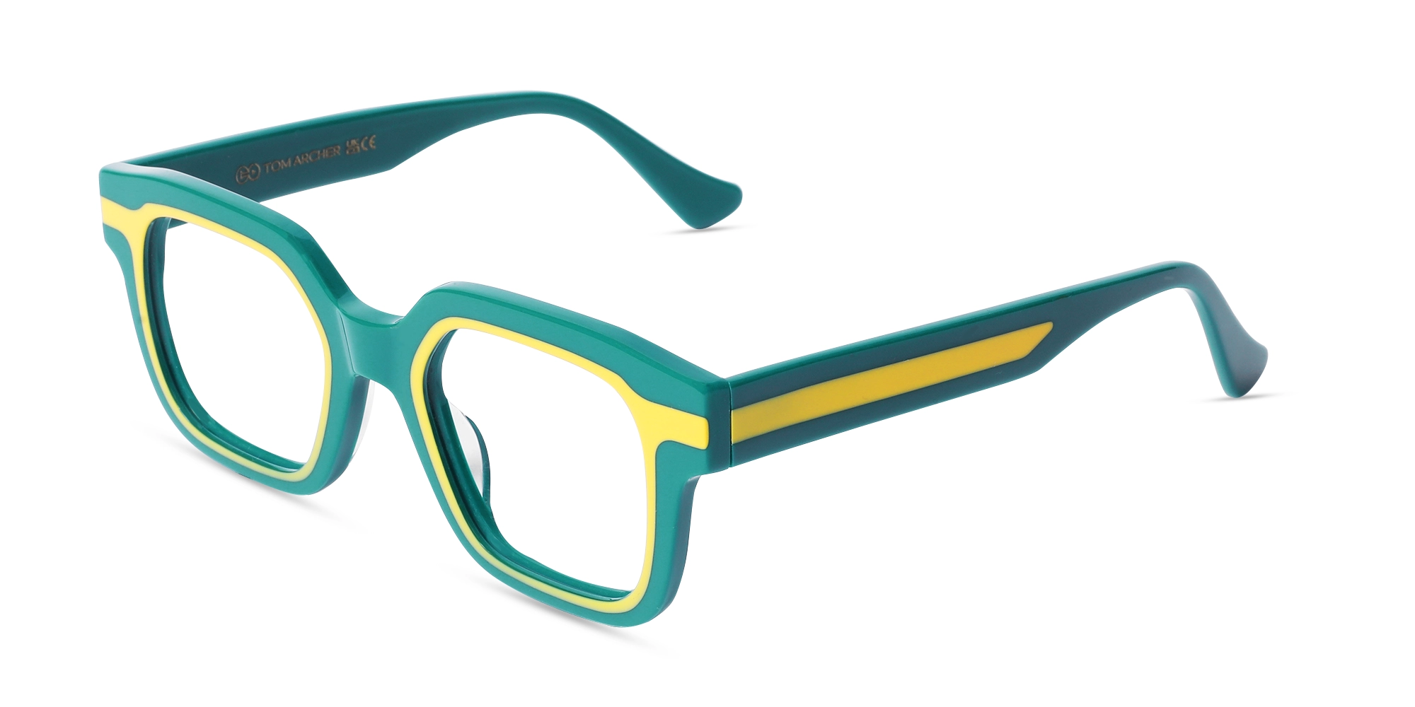 Green Thick Glasses-1