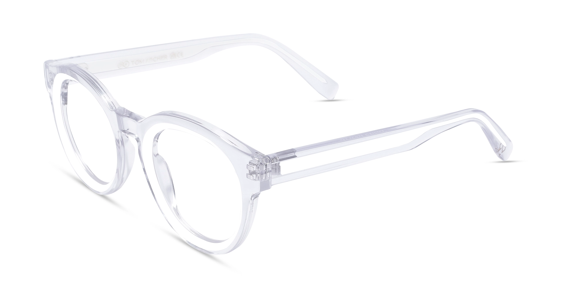 Clear Oval Glasses