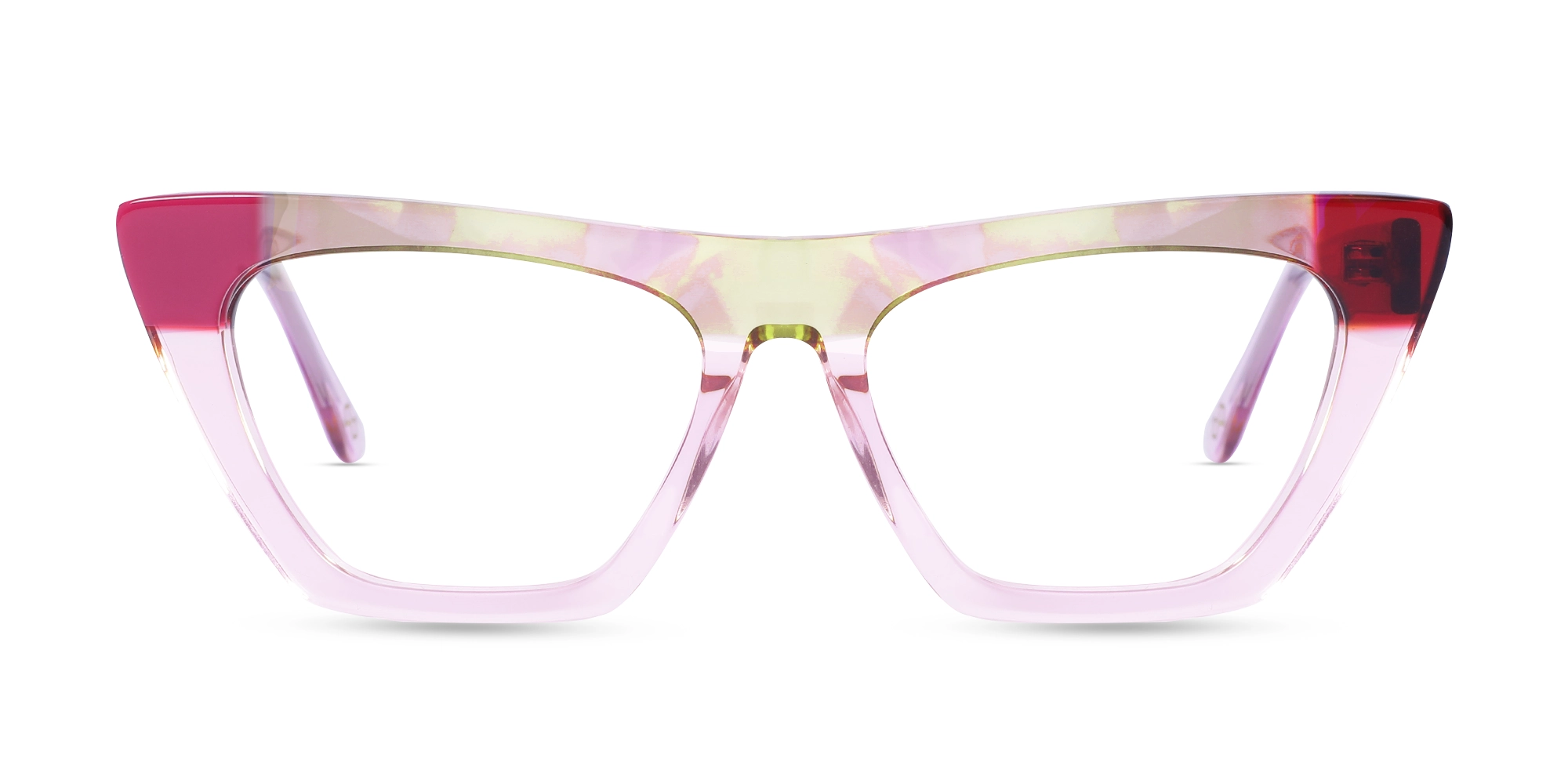 Crystal Pink Cat Eye Frames