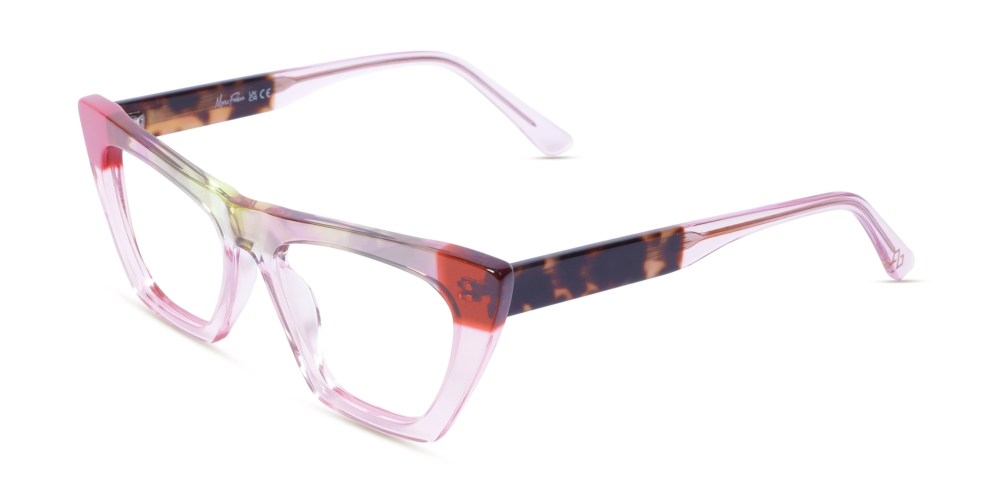 Crystal Pink Cat Eye Frames