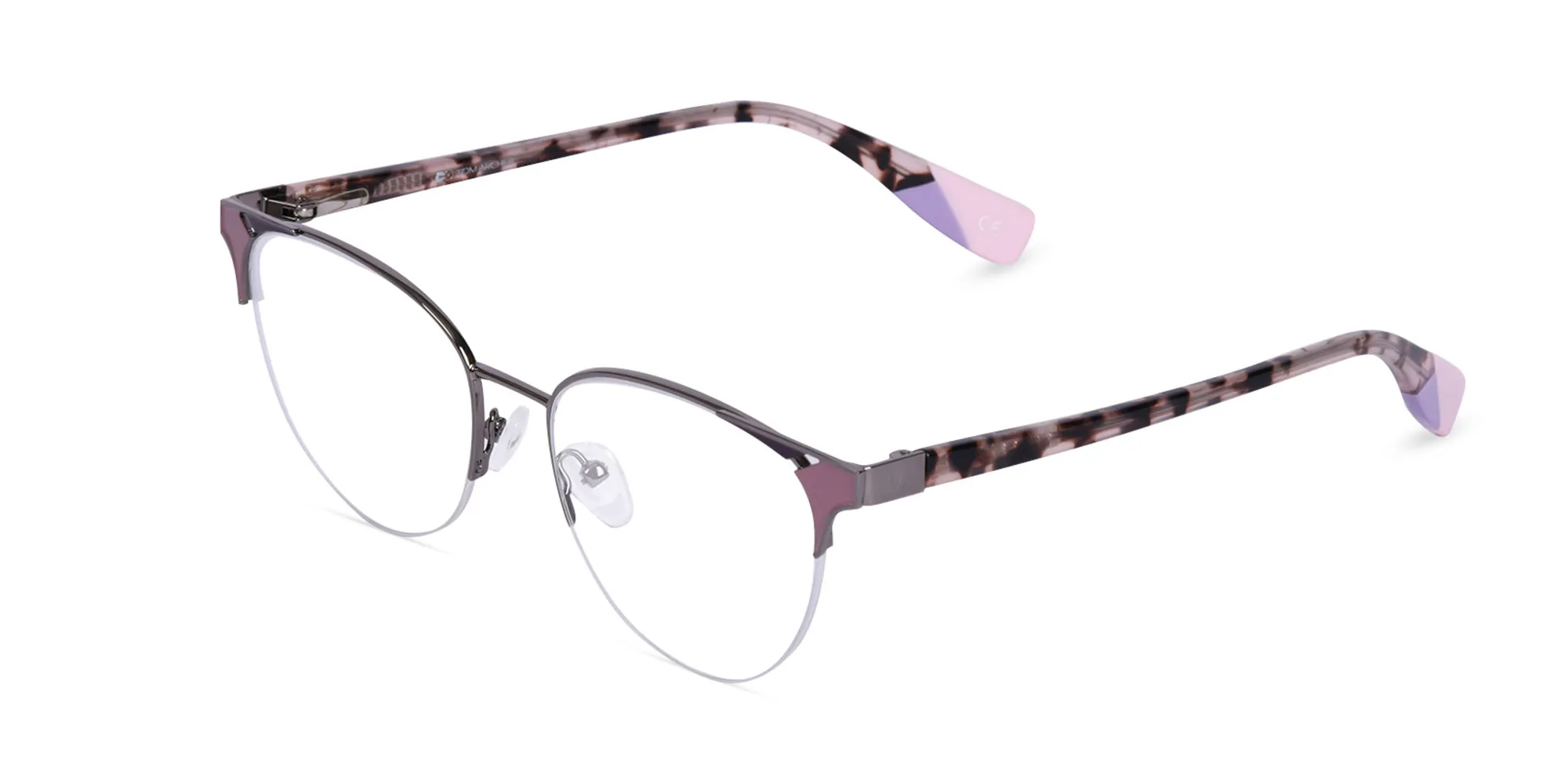 Ladies Half Rim Glasses-2