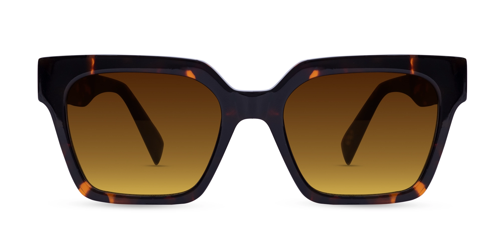 Honey Tortoise Square Sunglasses-1