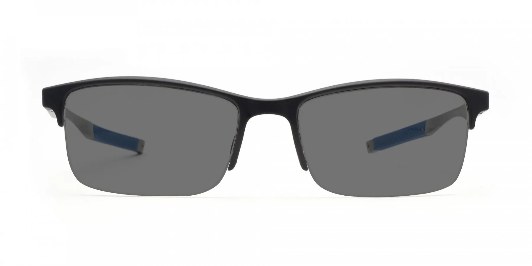 Half Rim Sports Sunglasses-2