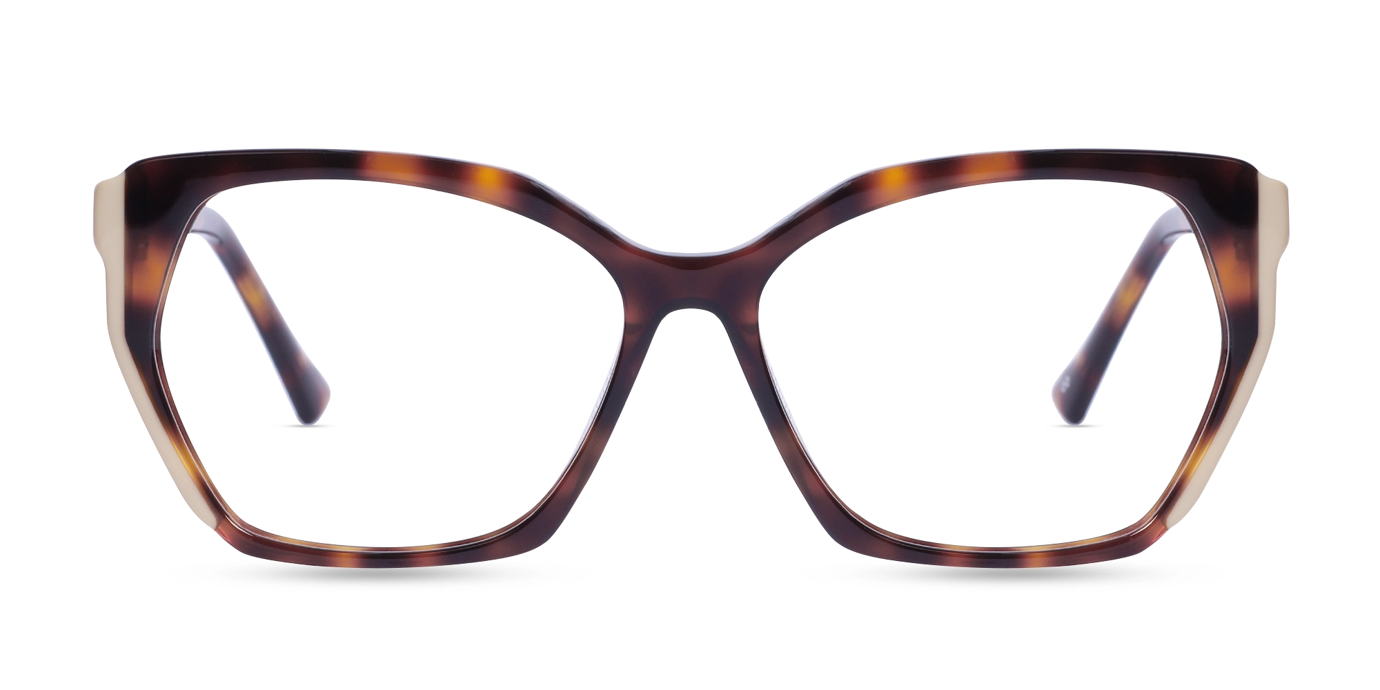 Honey Tortoise Beige Glasses