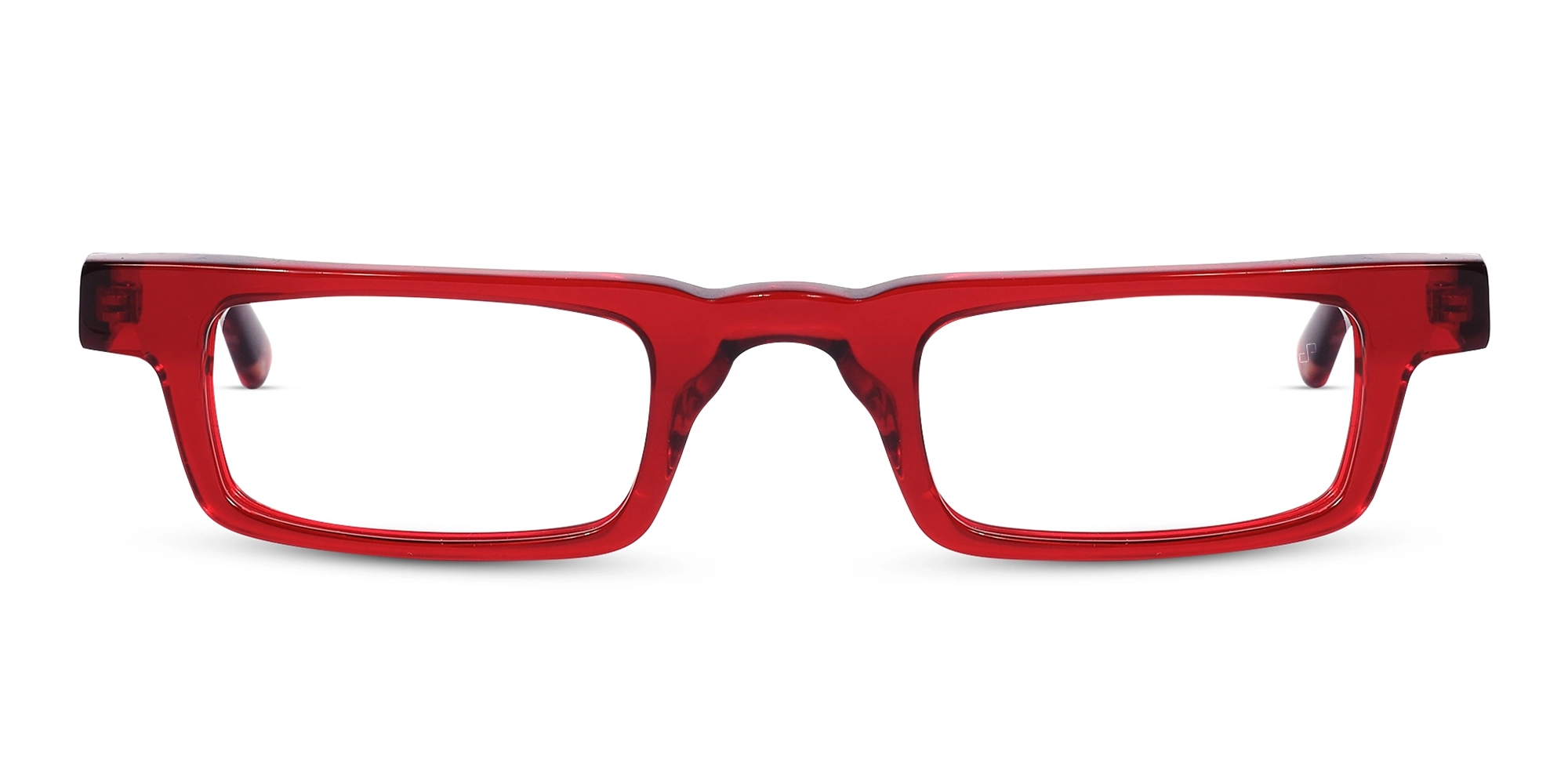 Rectangle Red Glasses