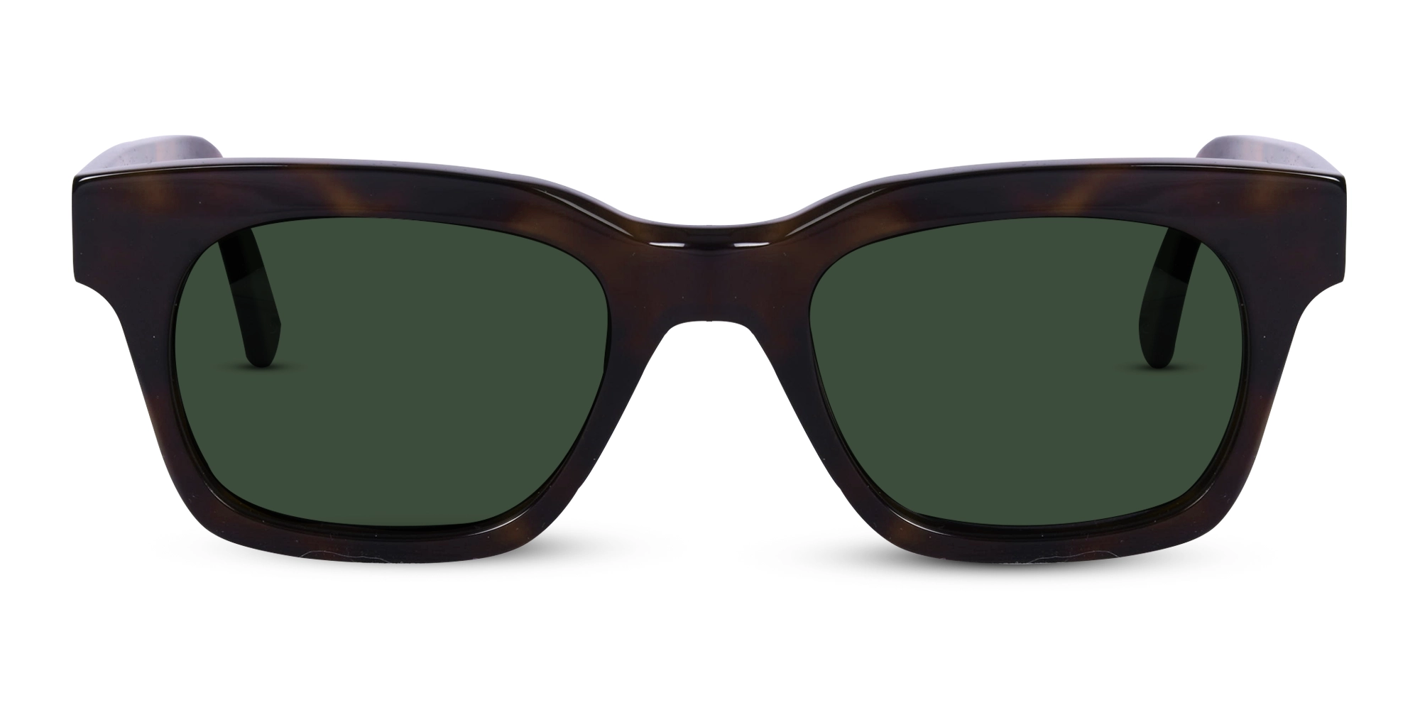 Square Tortoise Shell Sunglasses-1