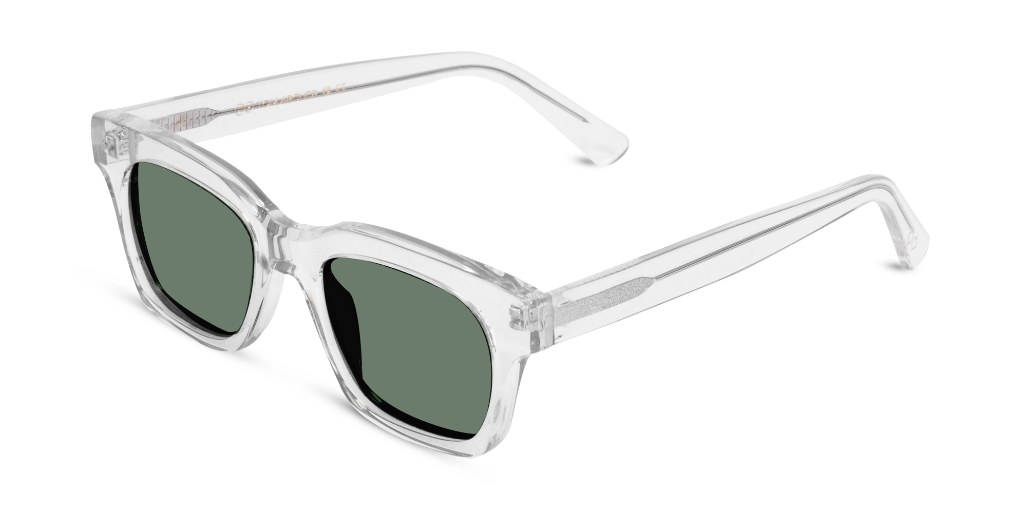Clear Square Sunglasses-1
