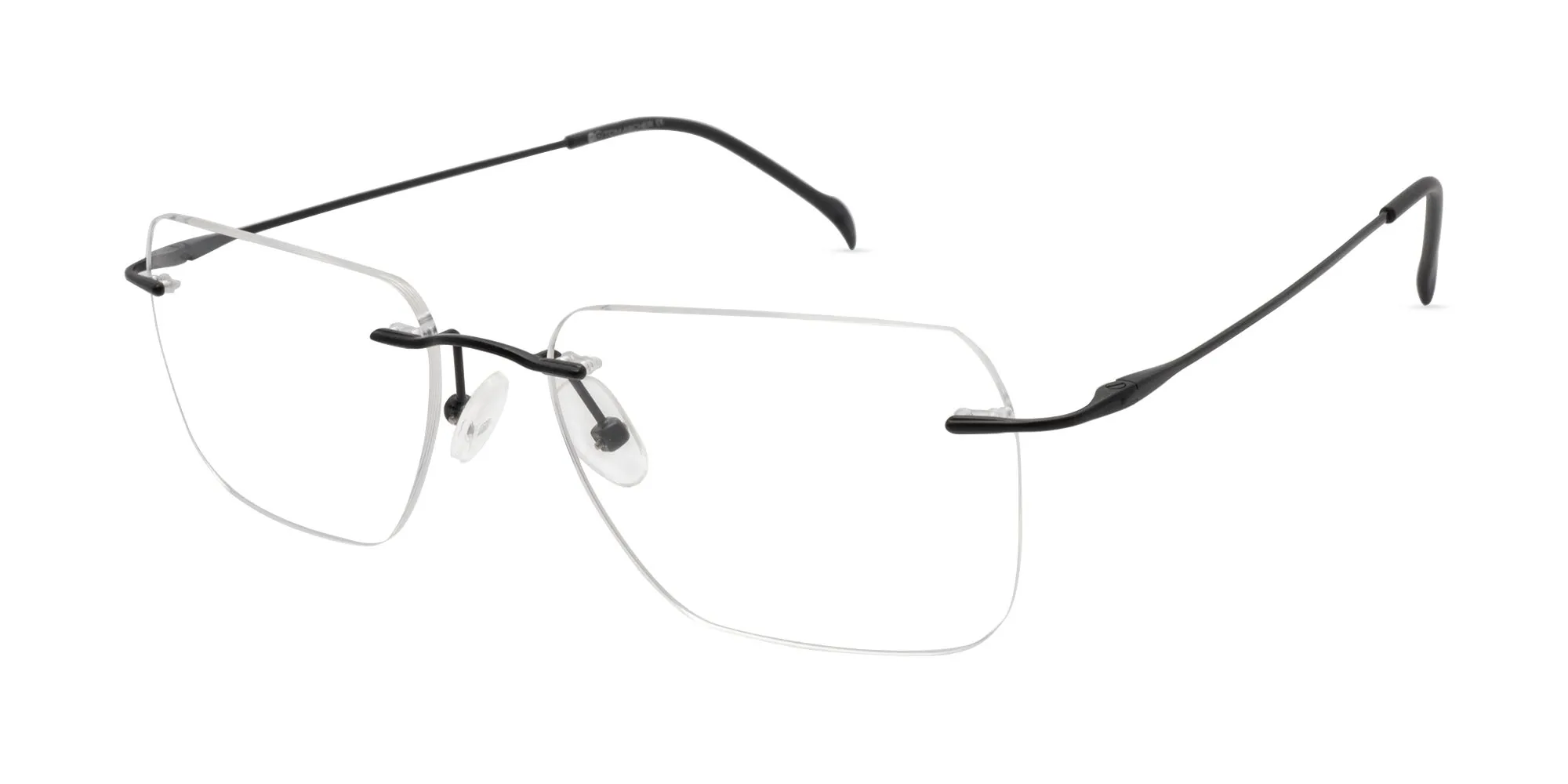 Black Rimless Glasses-2