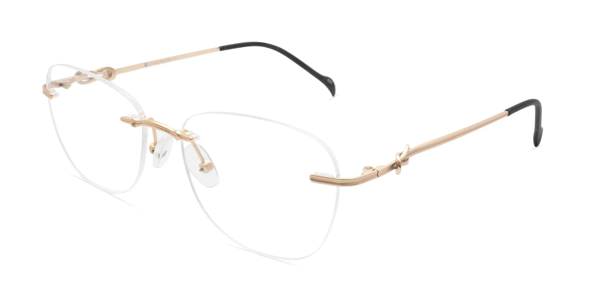 Rimless Spectacles For Ladies-2