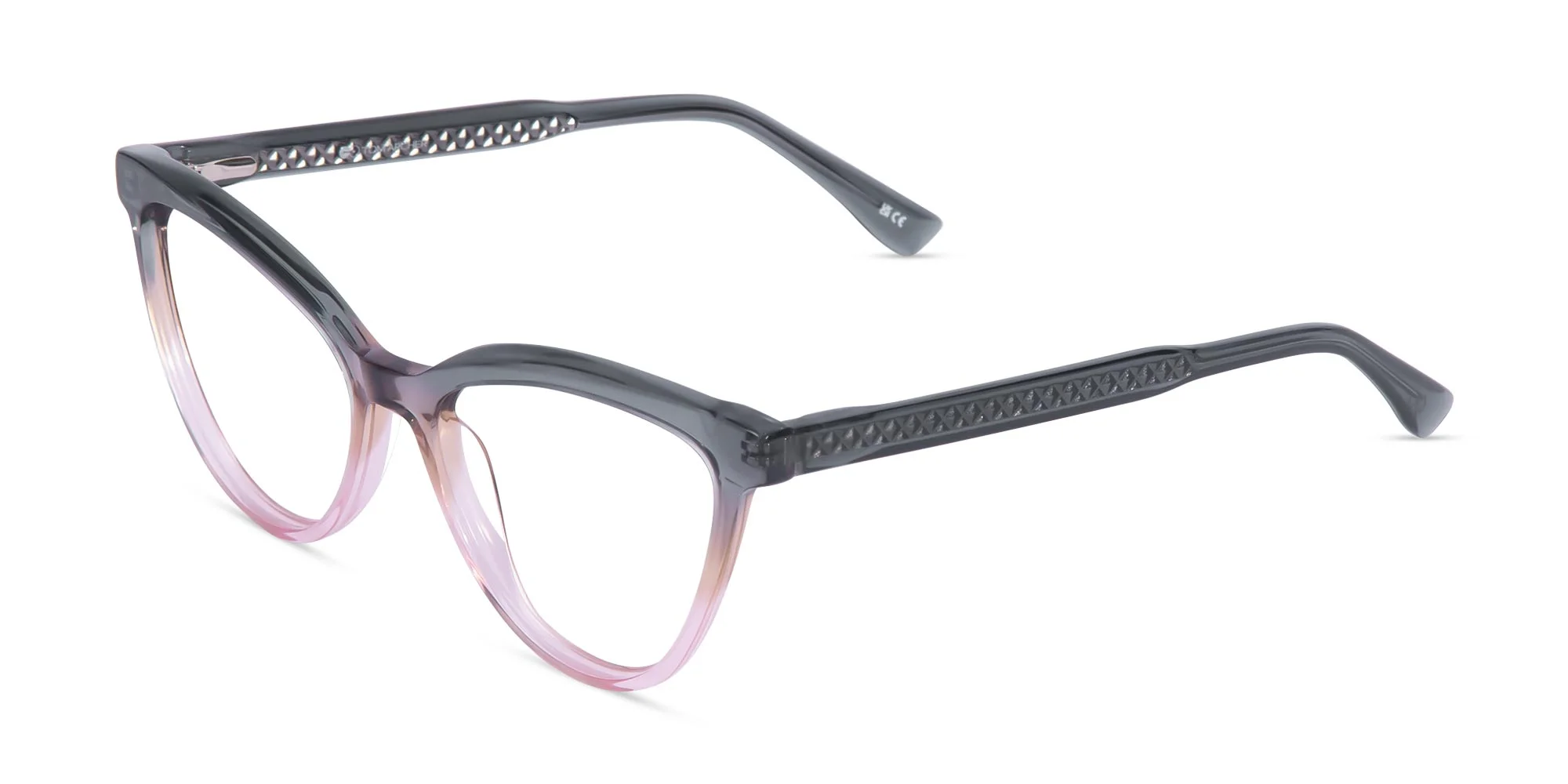 Black And Pink Glasses