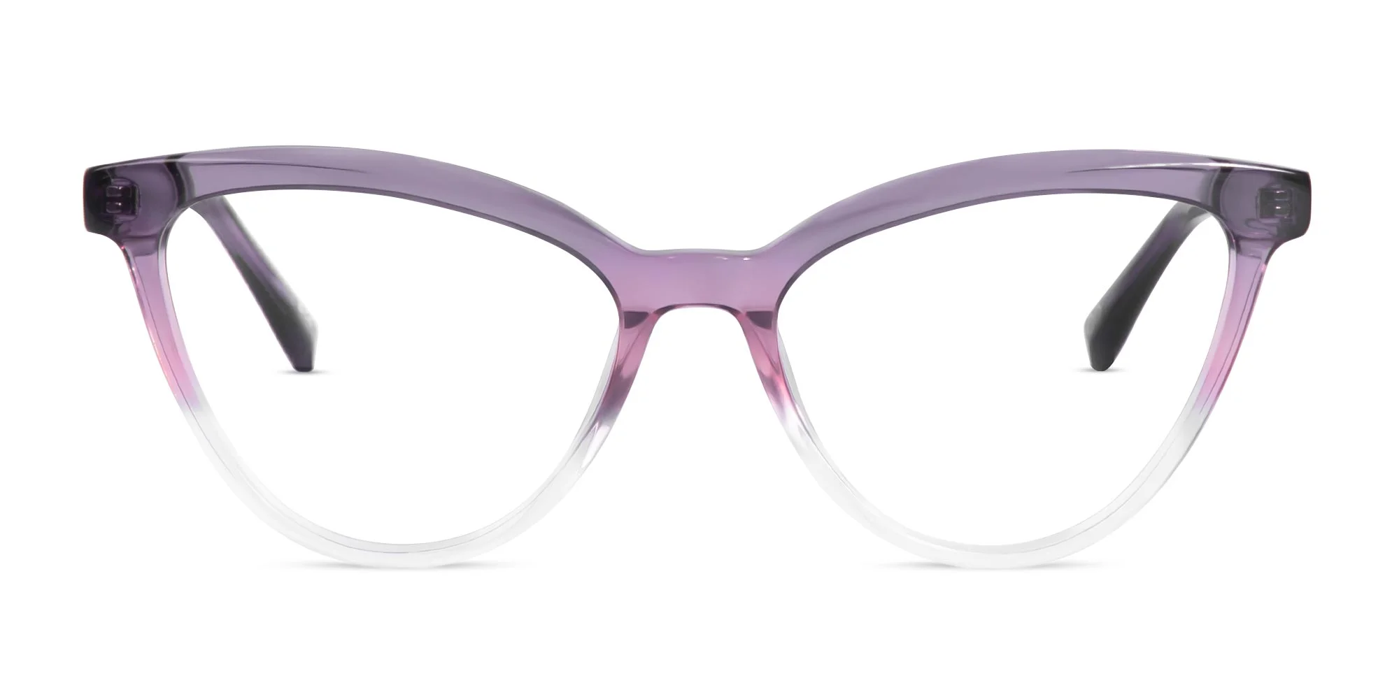 Purple Cat Eye Glasses-1