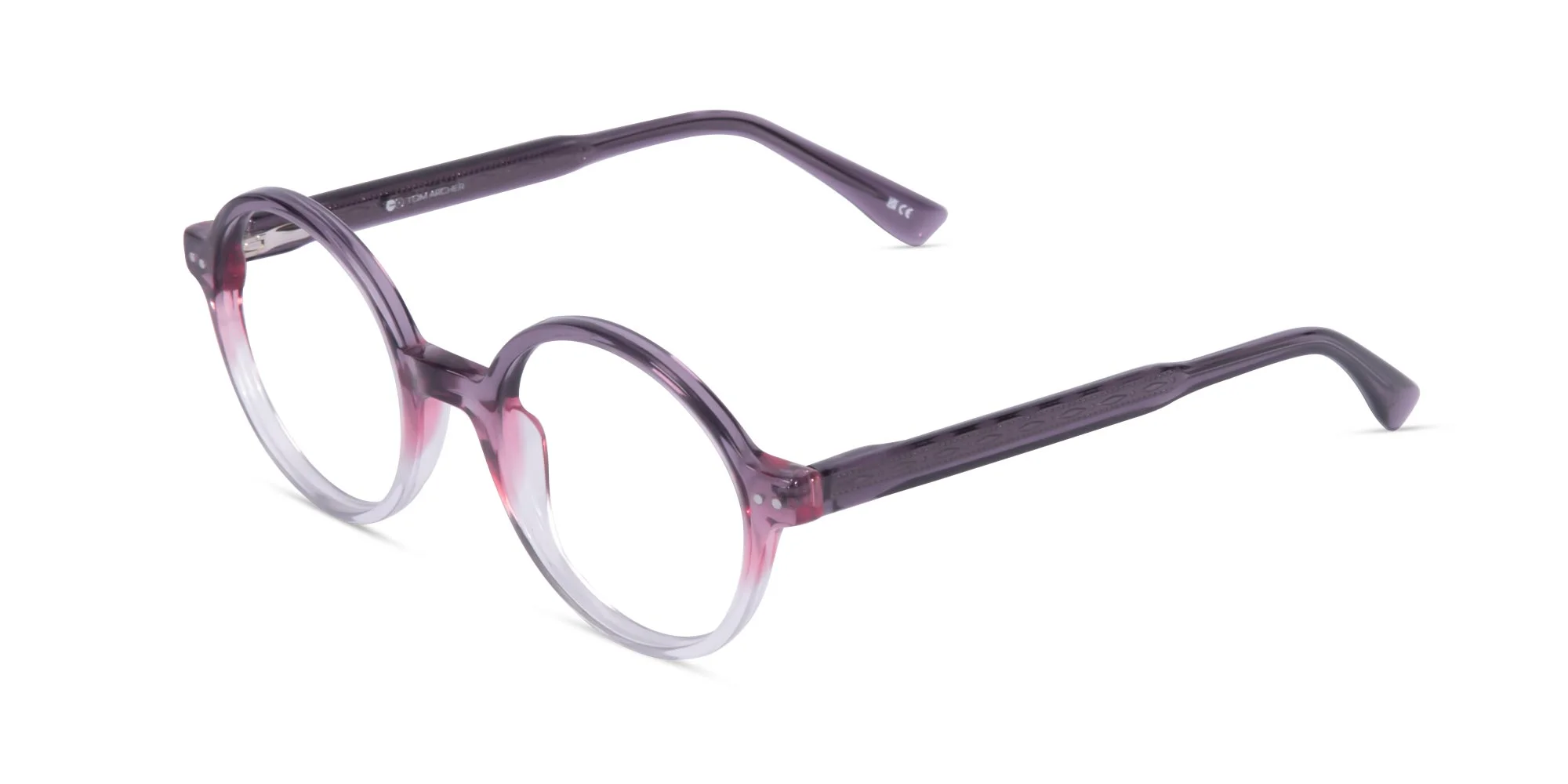 Purple Round Glasses