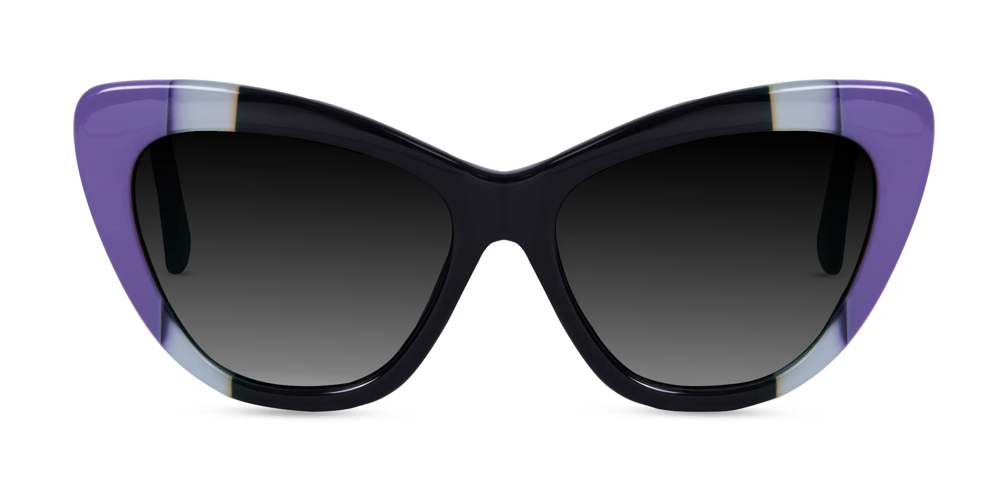 Grey Tint Cat Eye Sunglasses-1