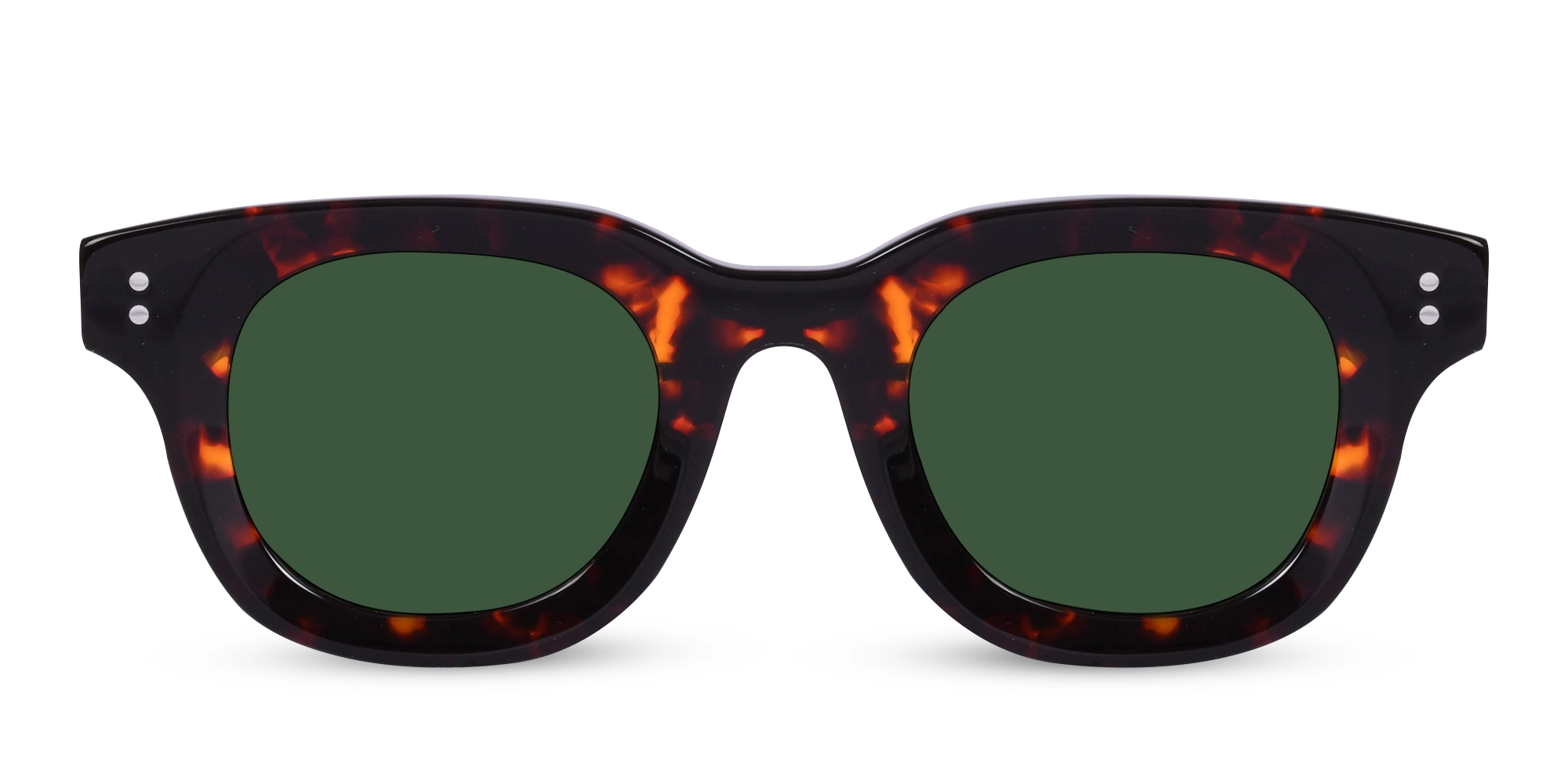 Full Rim Round Tortoise Sunglasses