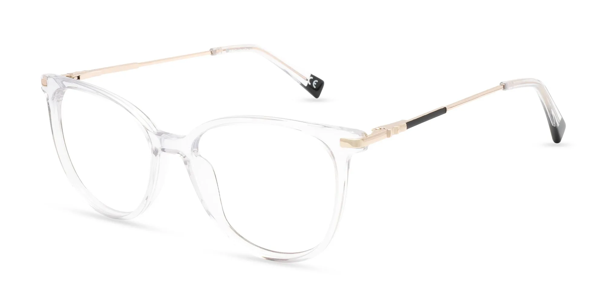 Transparent Cat Eye Frames-2