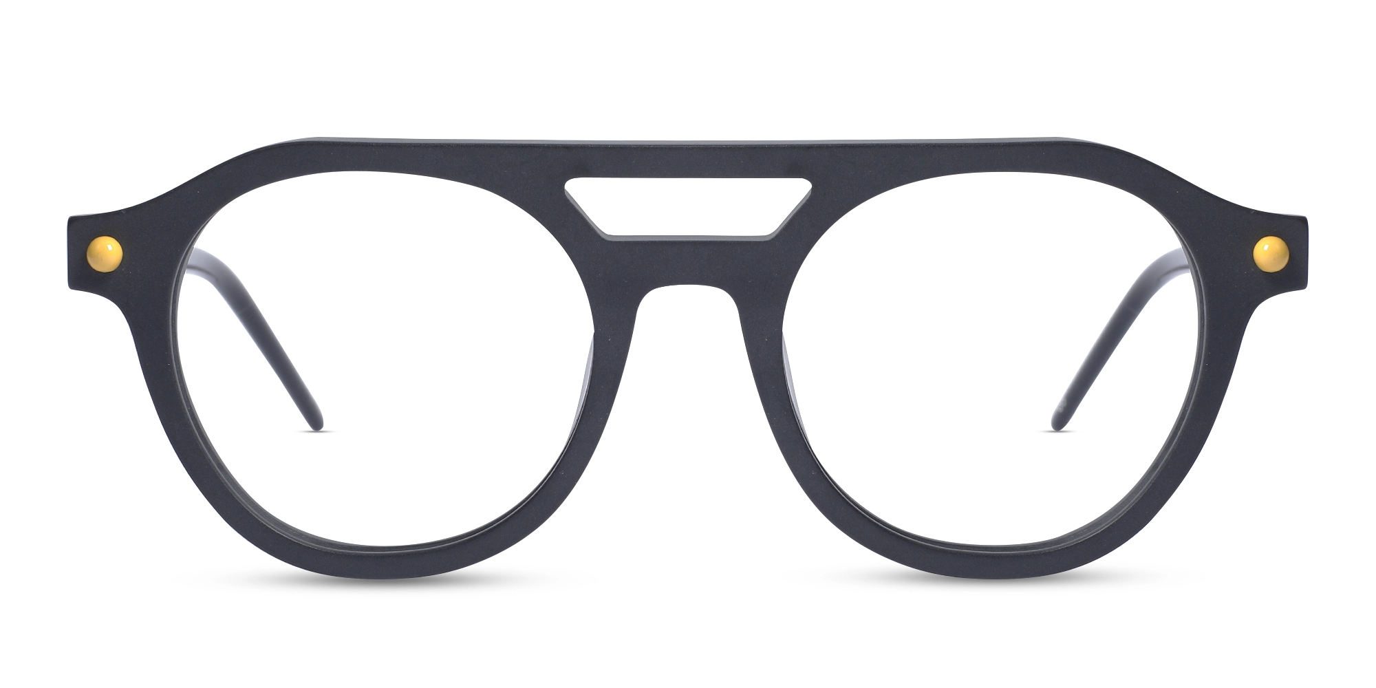 Round Grey Glasses