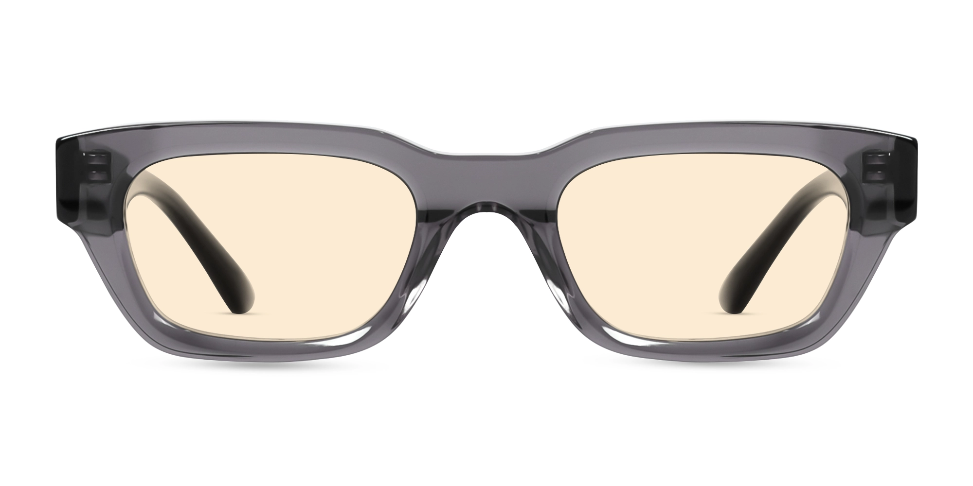 Acetate Full Rim Rectangle Sunglasses 