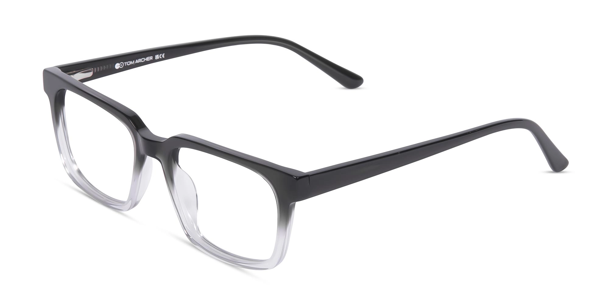 Crystal Black Gradient Glasses-1