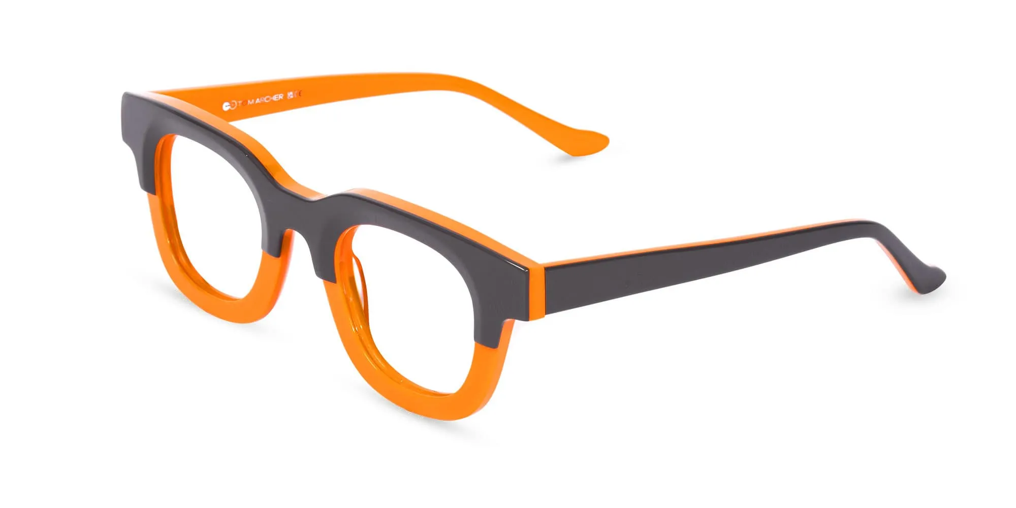 Orange Dual Tone Glasses