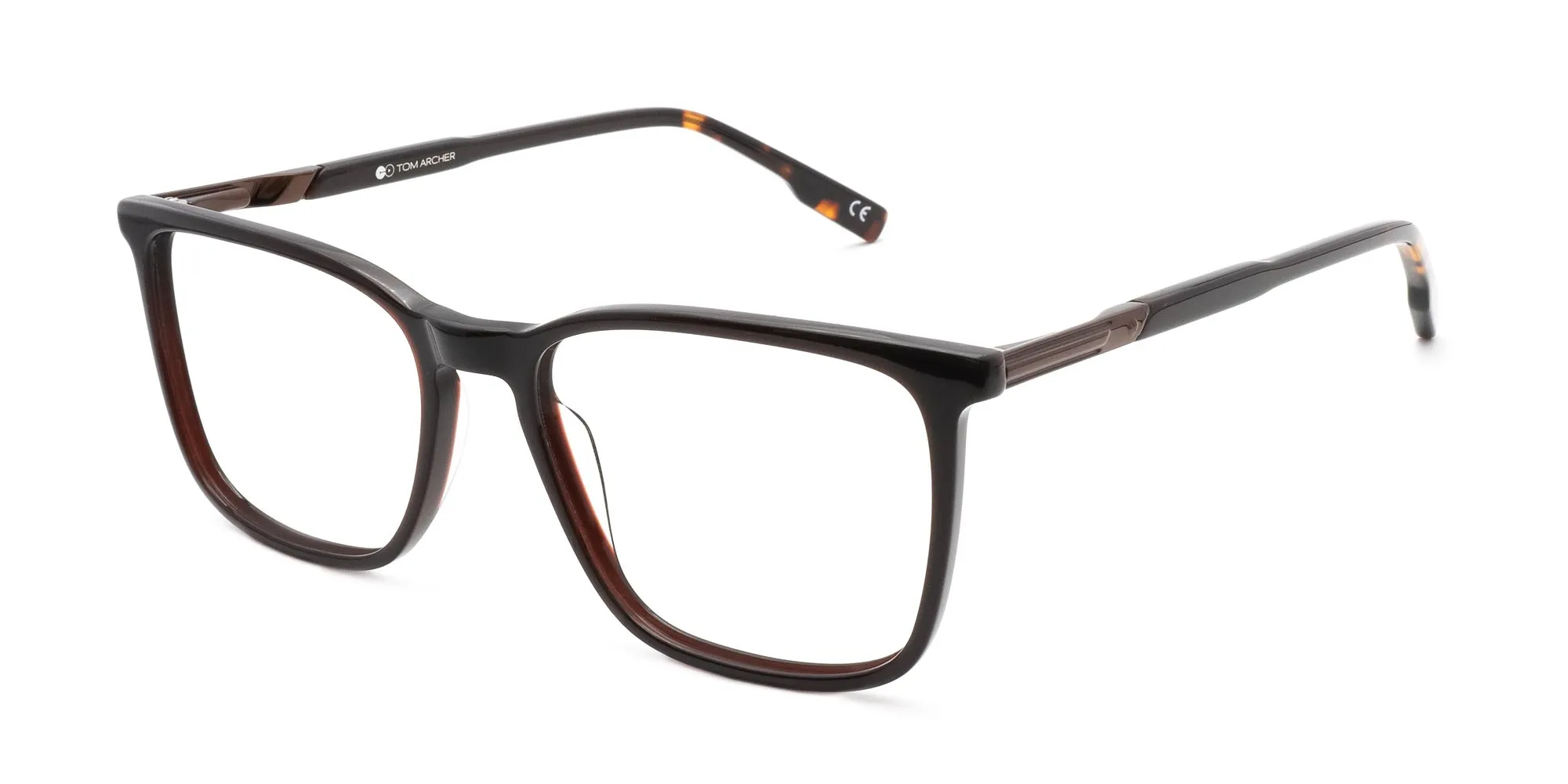 Rectangular Rimmed Glasses-2