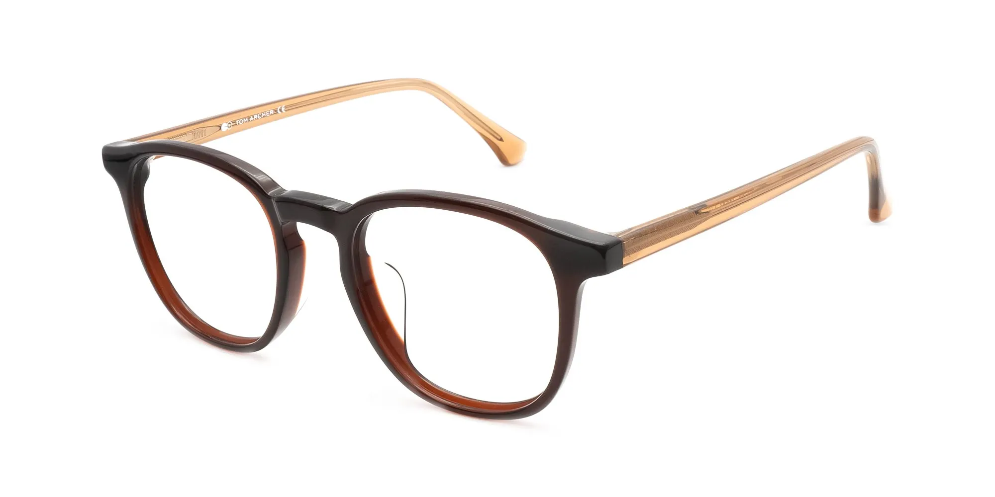 Circle Brown Glasses-2