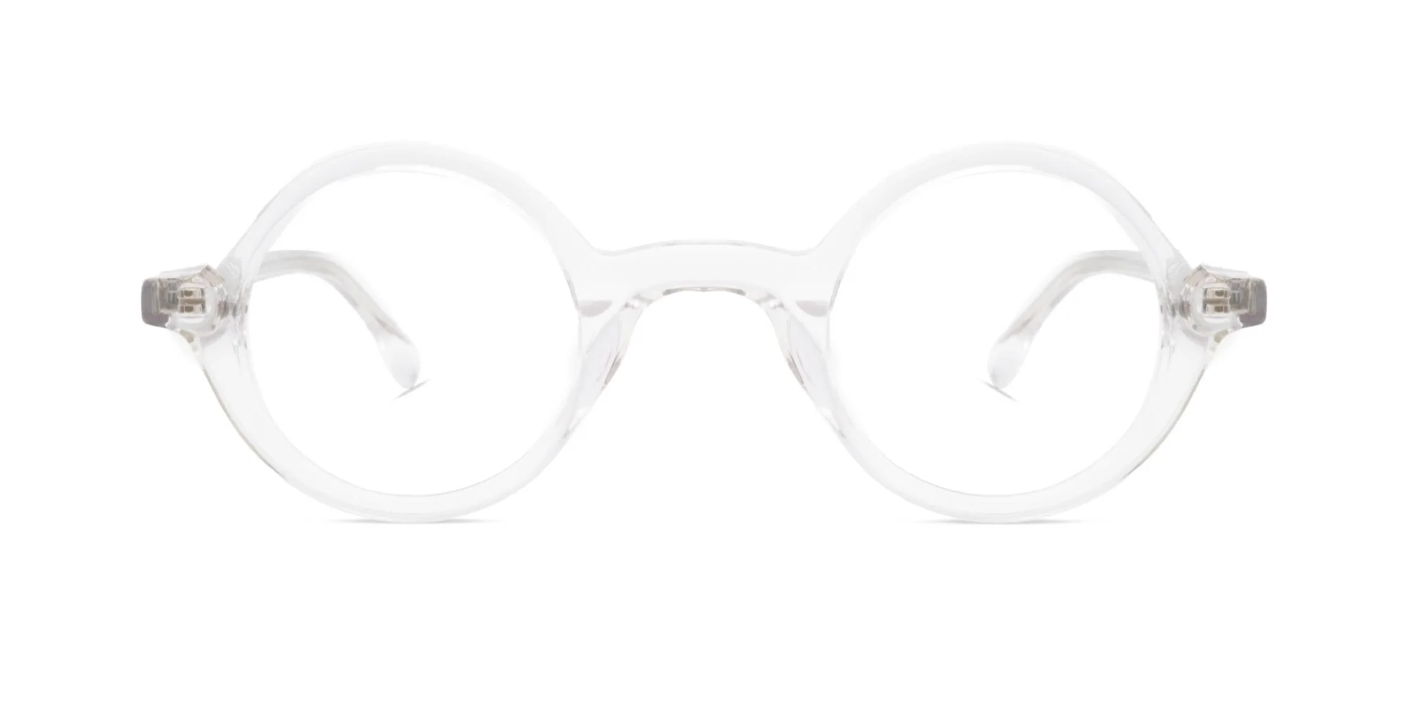 Round Transparent Glasses-2