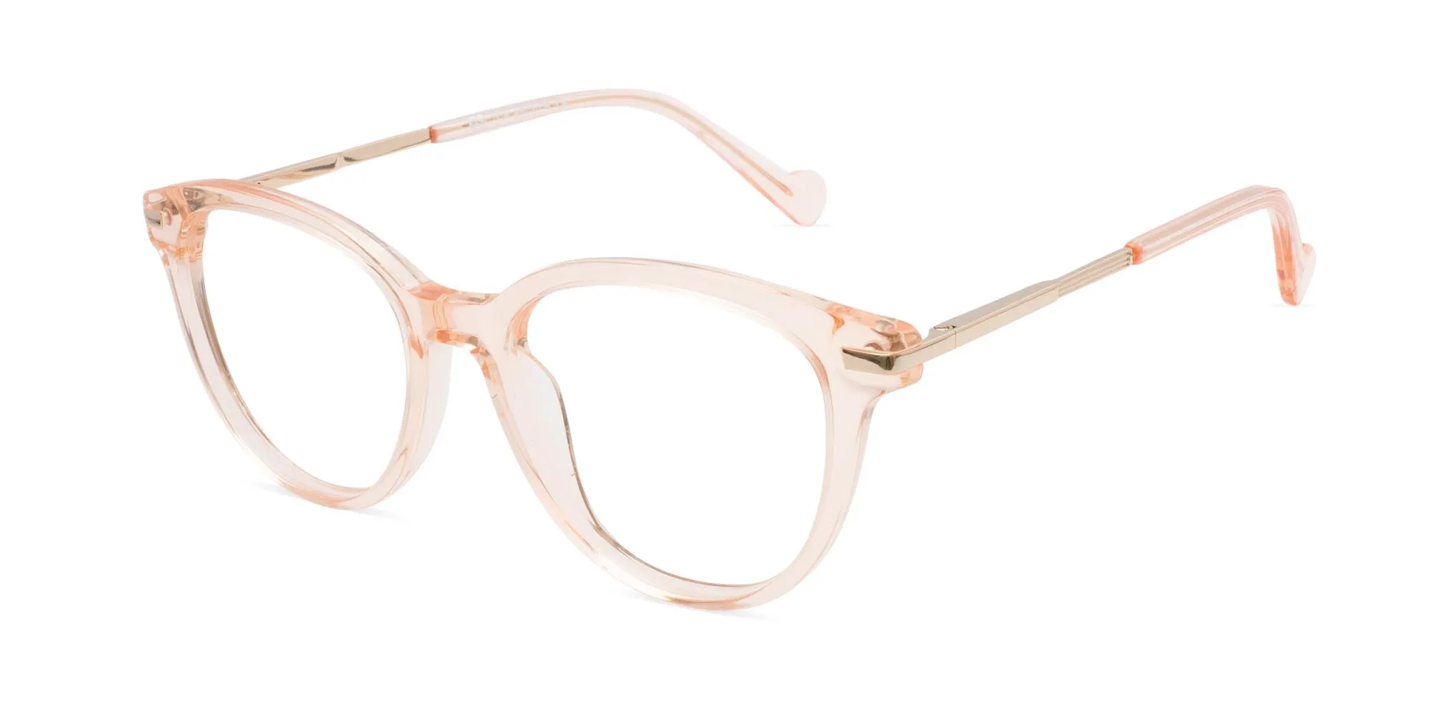 Orange Frame Glasses-2