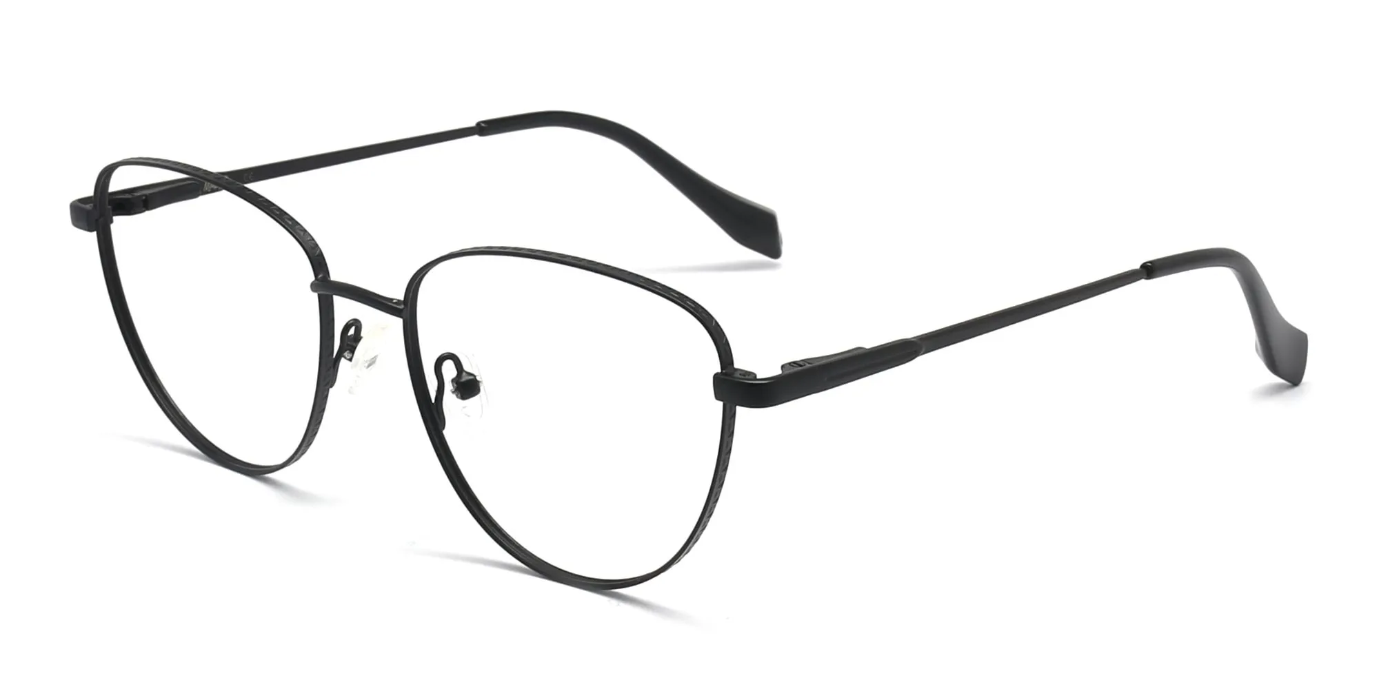 Black Frame Glasses Female-2