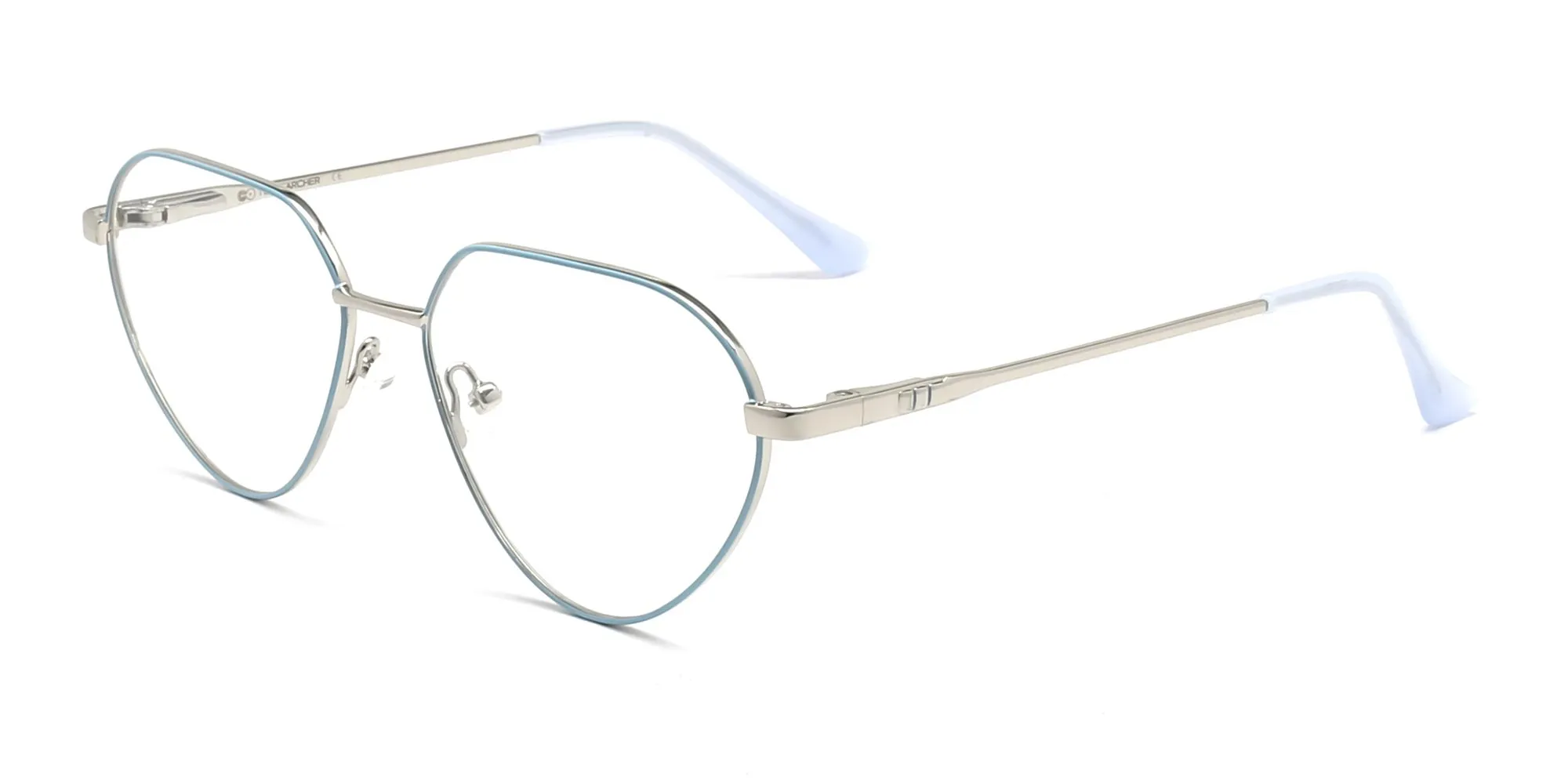 thin frame pilot glasses-2