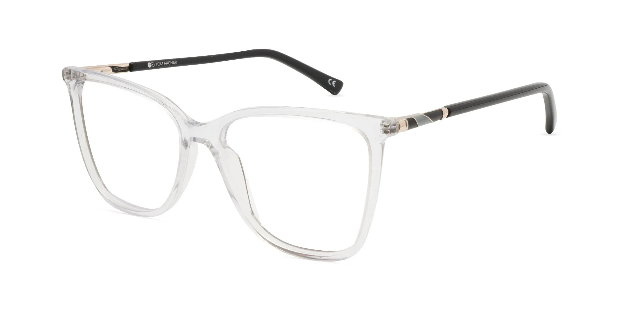 Square Cat Eye Eyeglasses-2